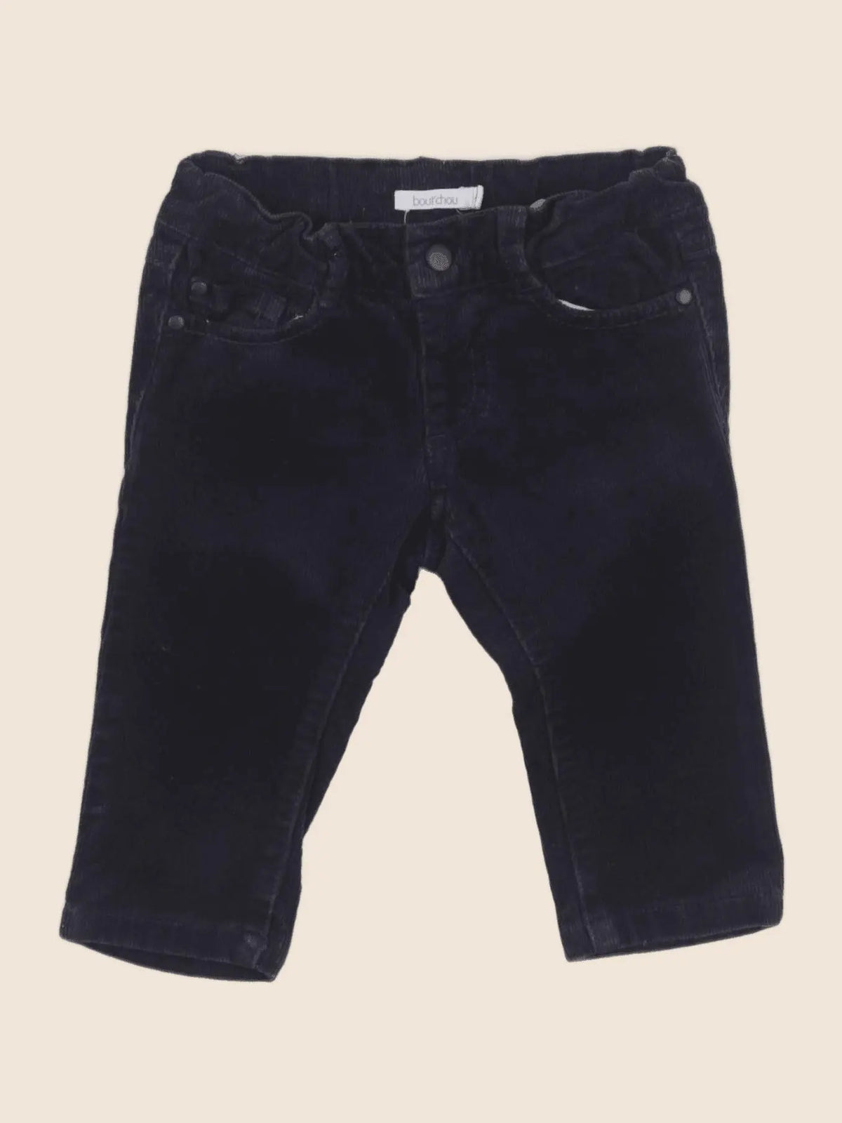 Boutchou - pantalon bleu - 6 mois