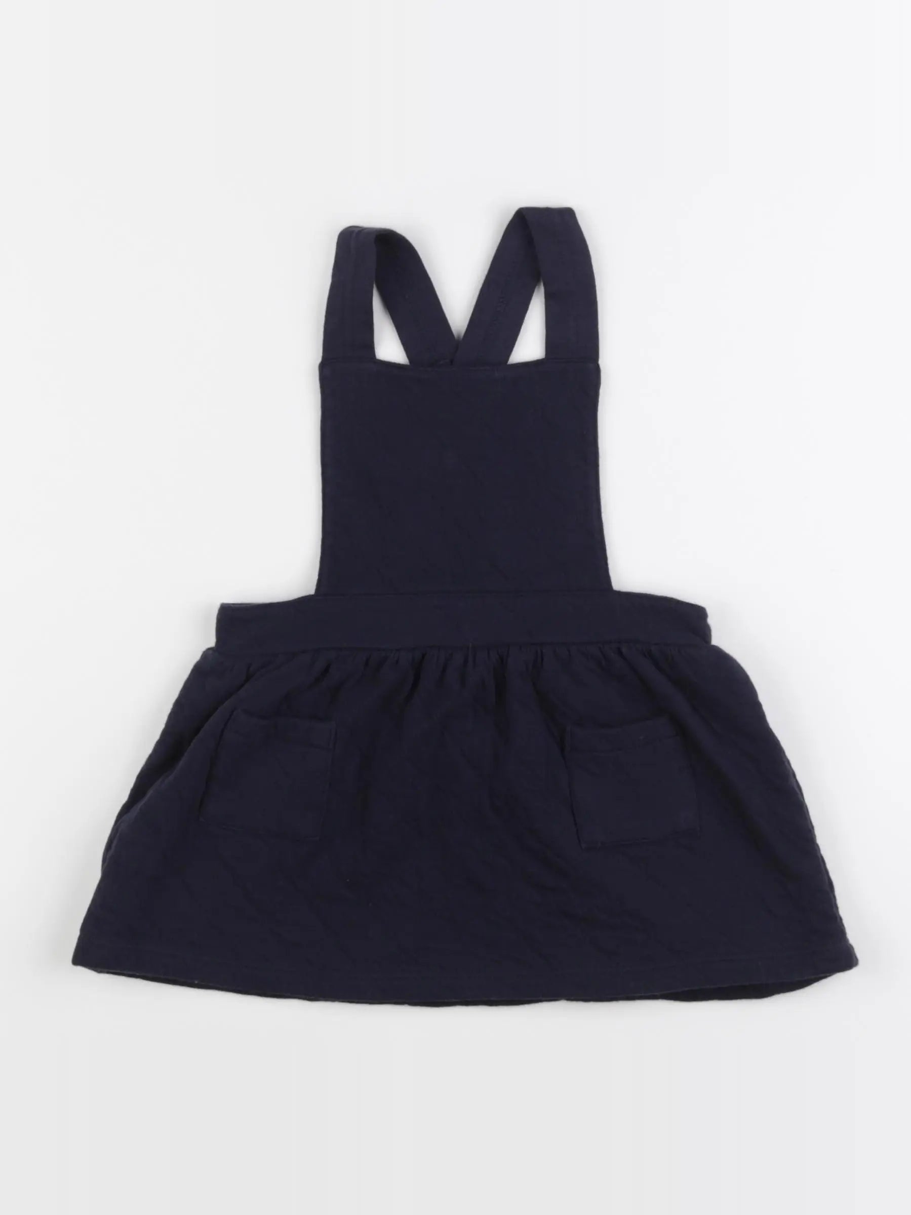 Petit Bateau - robe bleu - 18 mois