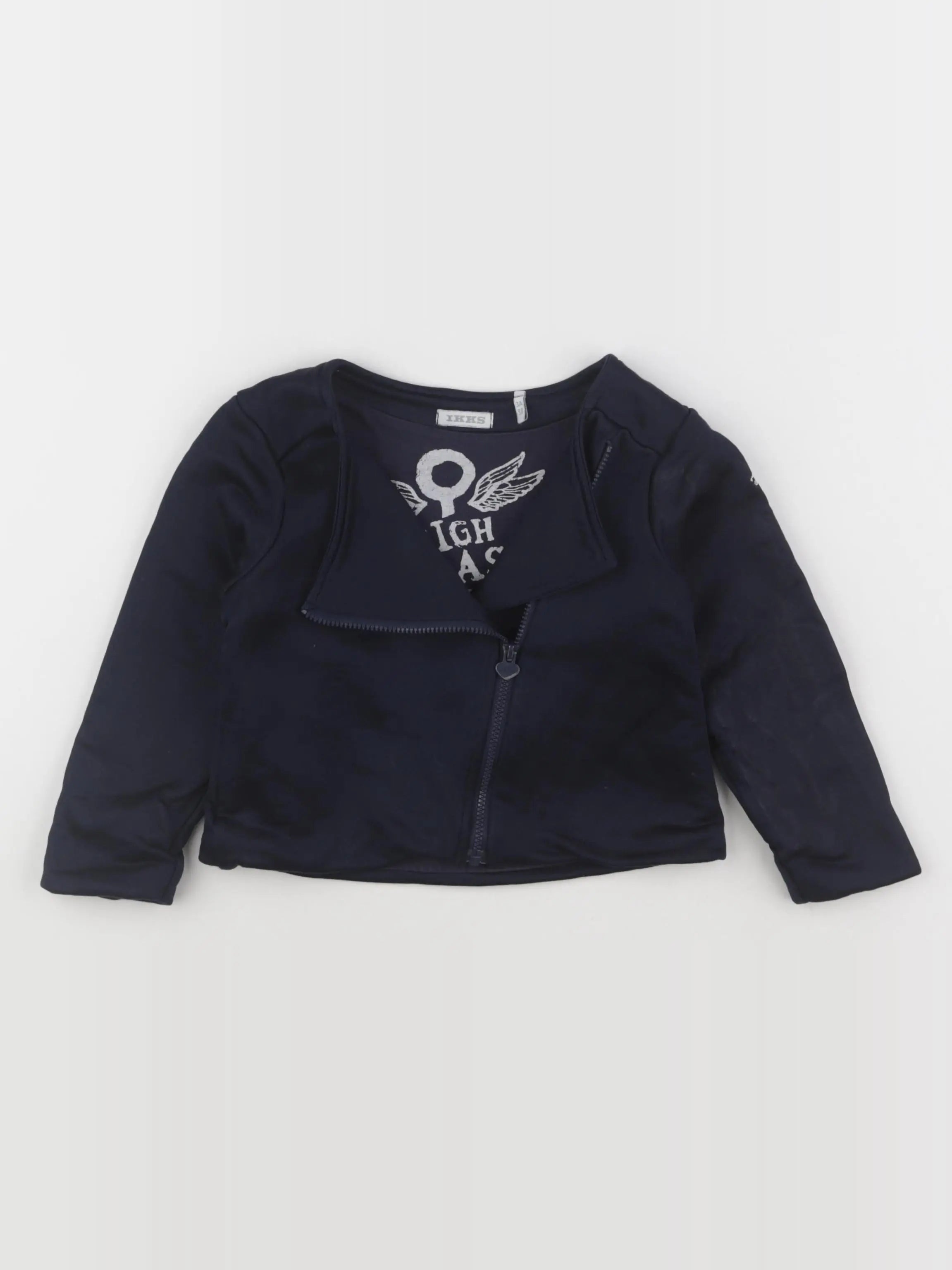 IKKS - veste bleu - 3 ans