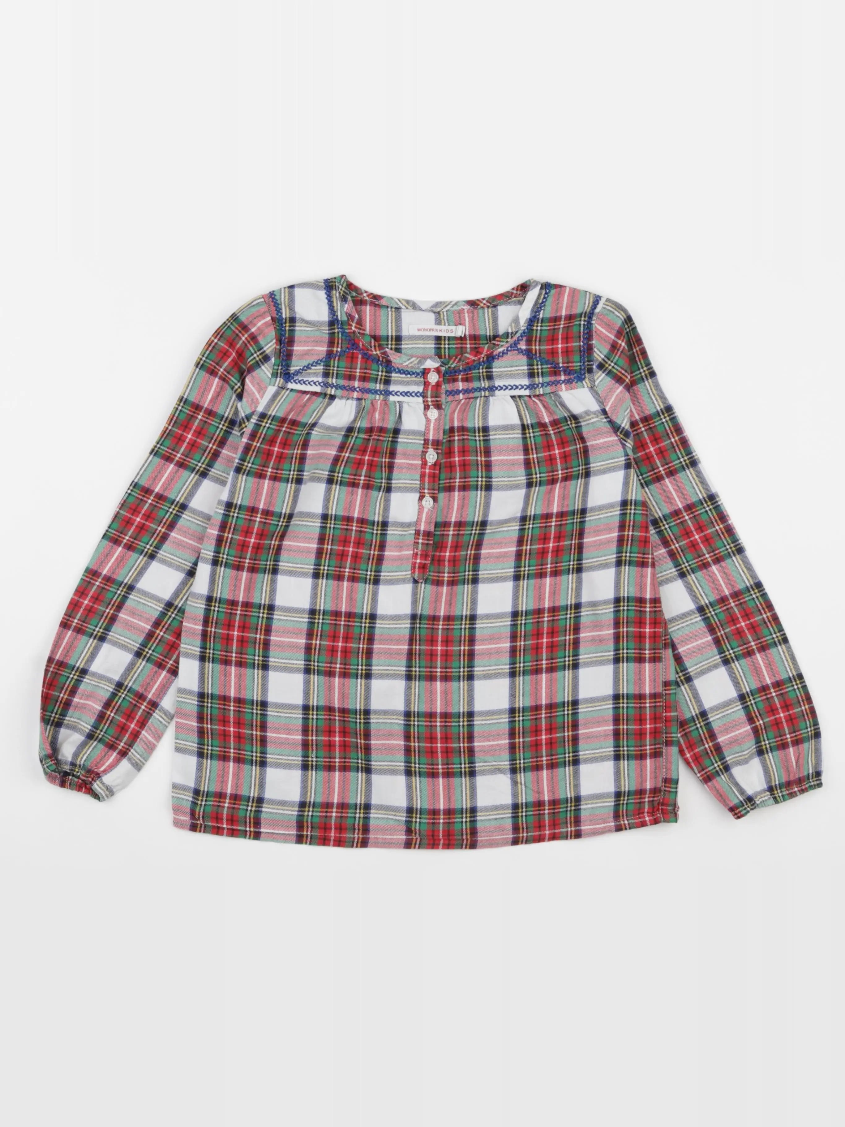 Monoprix - blouse multicolore - 8 ans