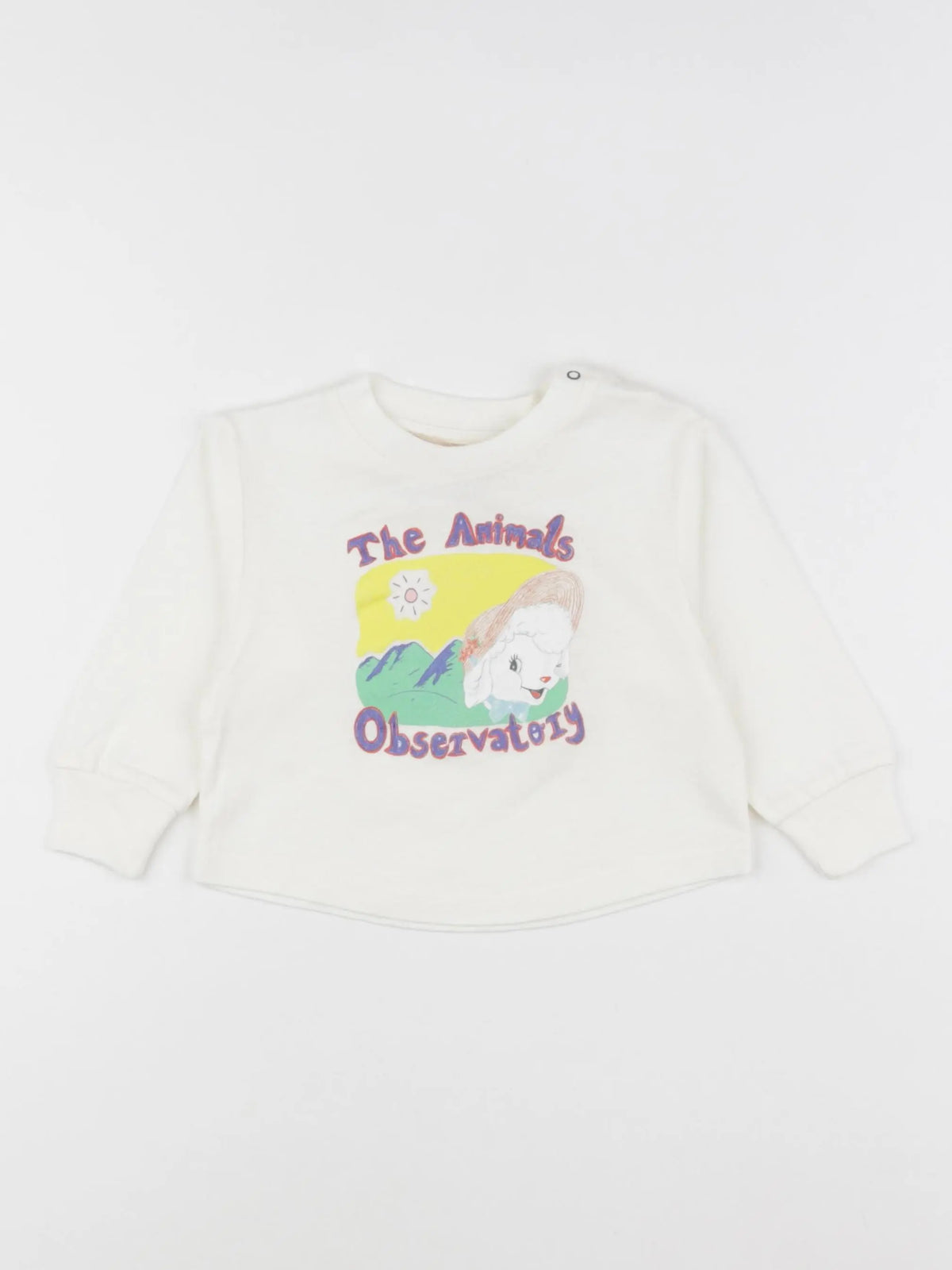 The animals observatory - tee-shirt beige - 6 mois