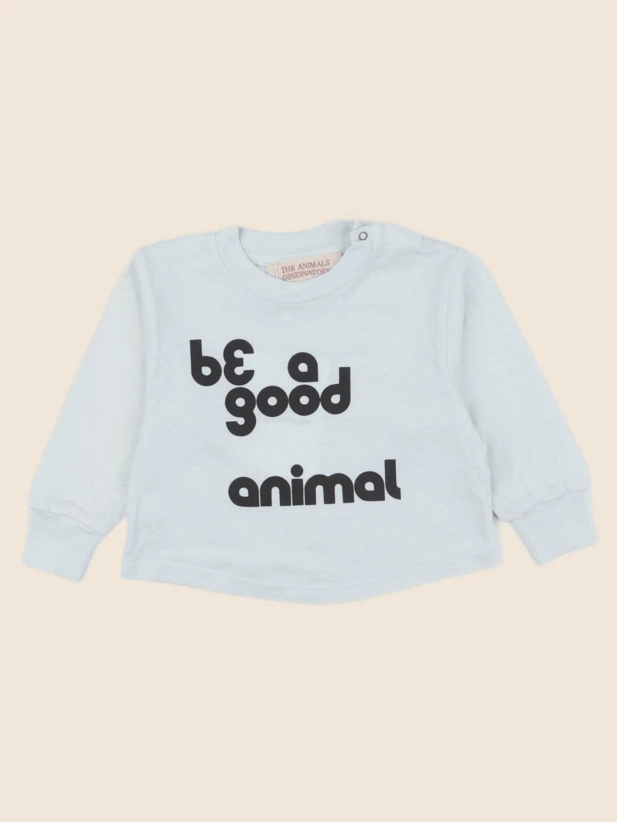 The animals observatory - tee-shirt bleu - 6 mois