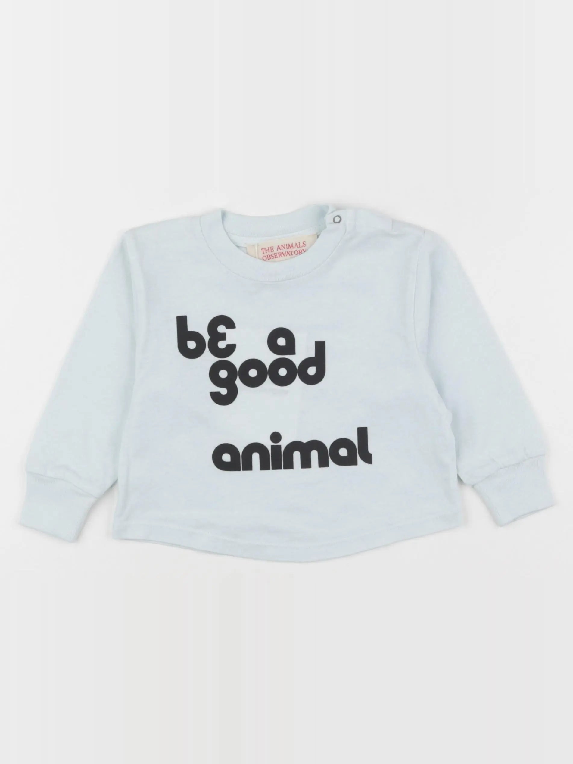The animals observatory - tee-shirt bleu - 6 mois