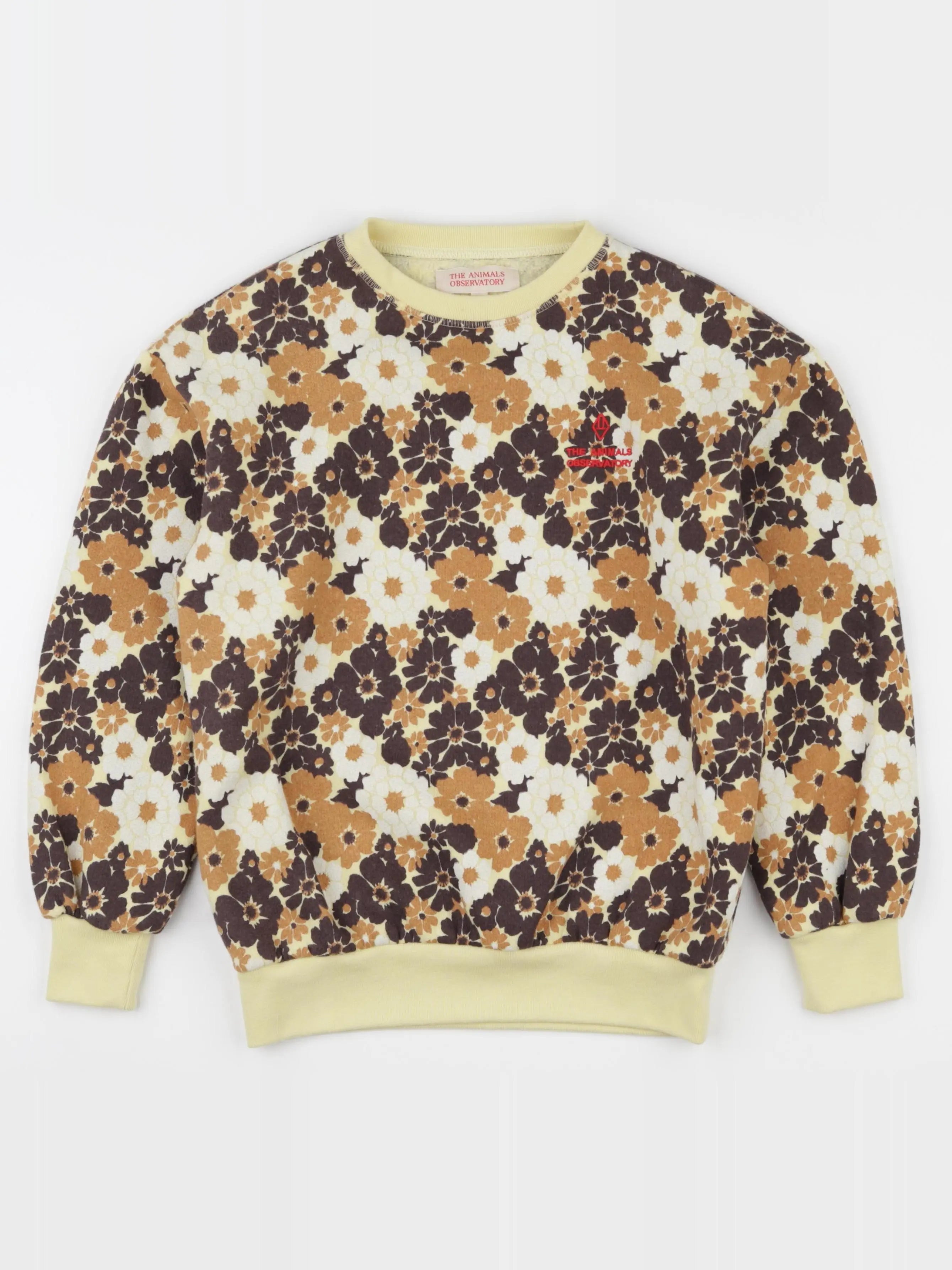 The animals observatory - sweat marron - 8 ans