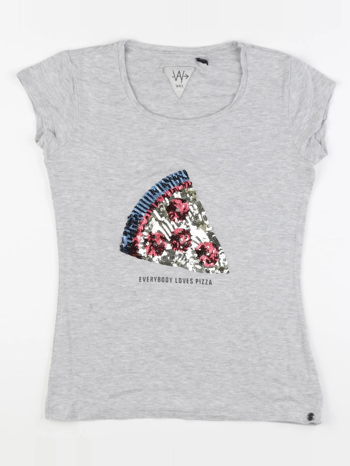 IKKS - tee-shirt gris - 12 ans