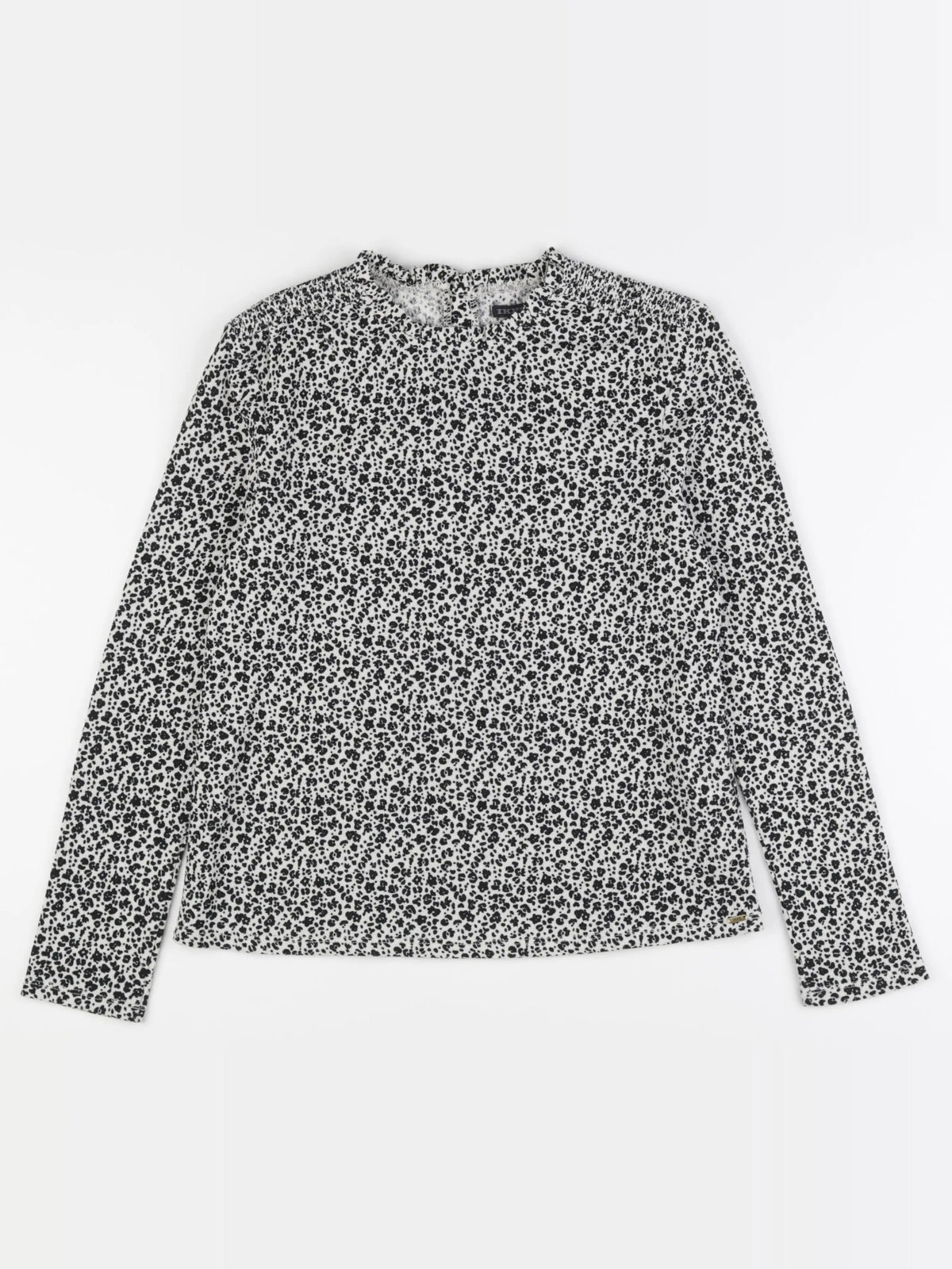 IKKS - blouse blanc, noir - 12 ans