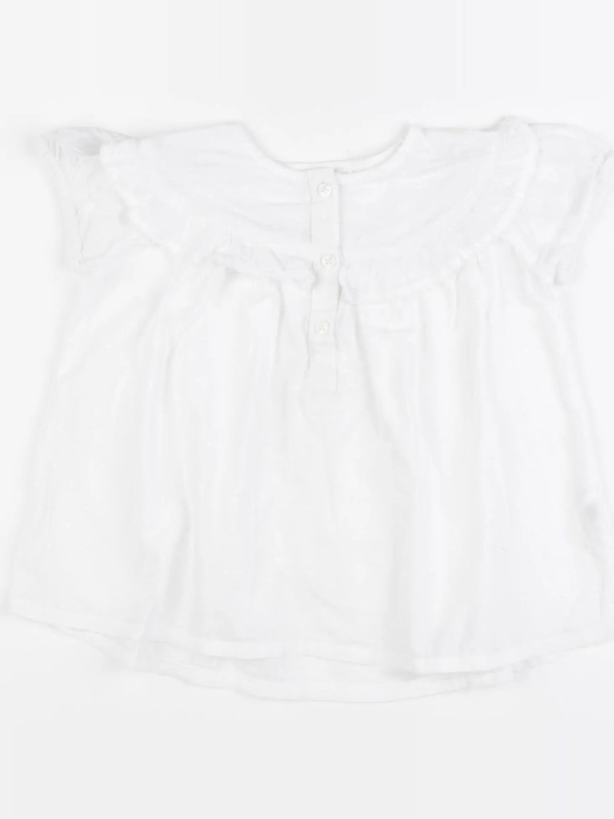 Boutchou - blouse blanc - 24 mois