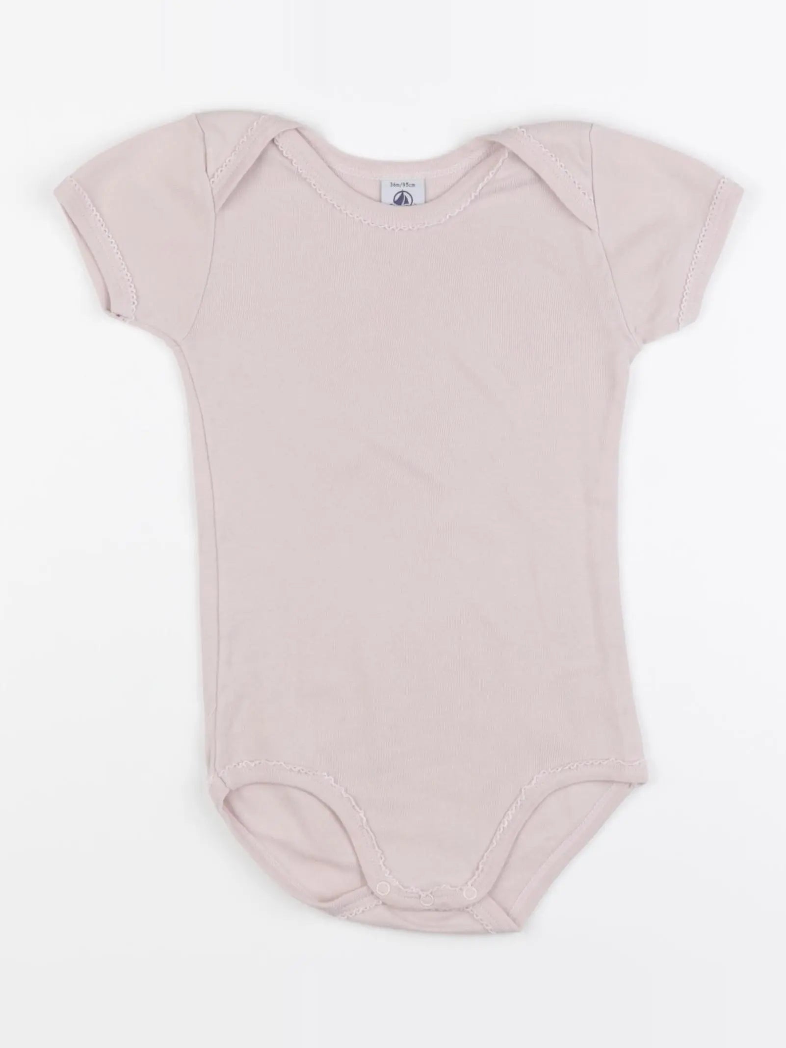 Petit Bateau - body rose - 36 mois