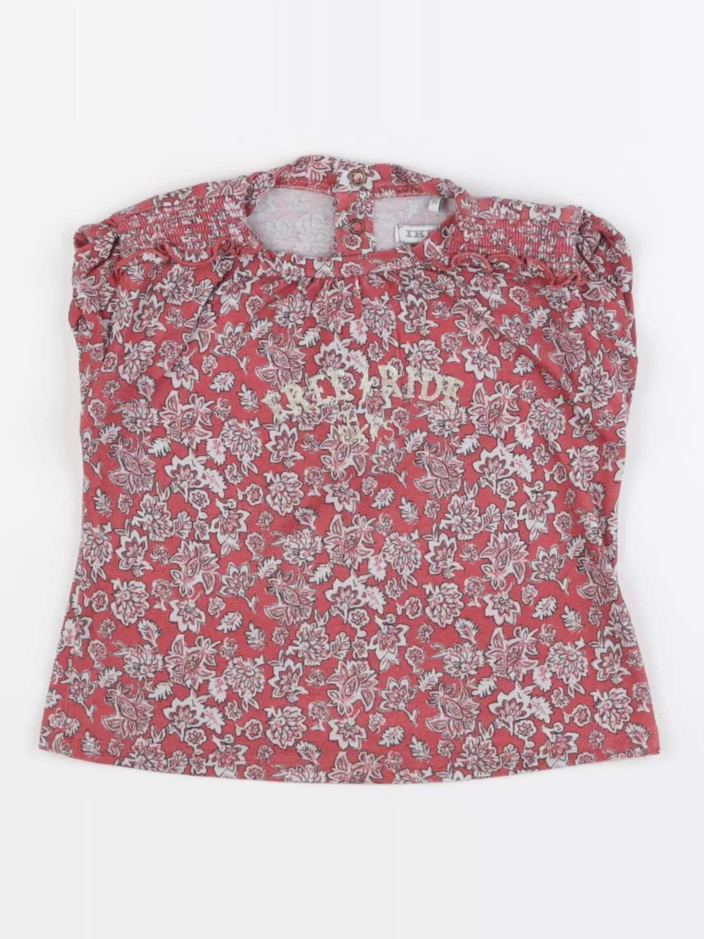 IKKS - tee-shirt rouge - 18 mois