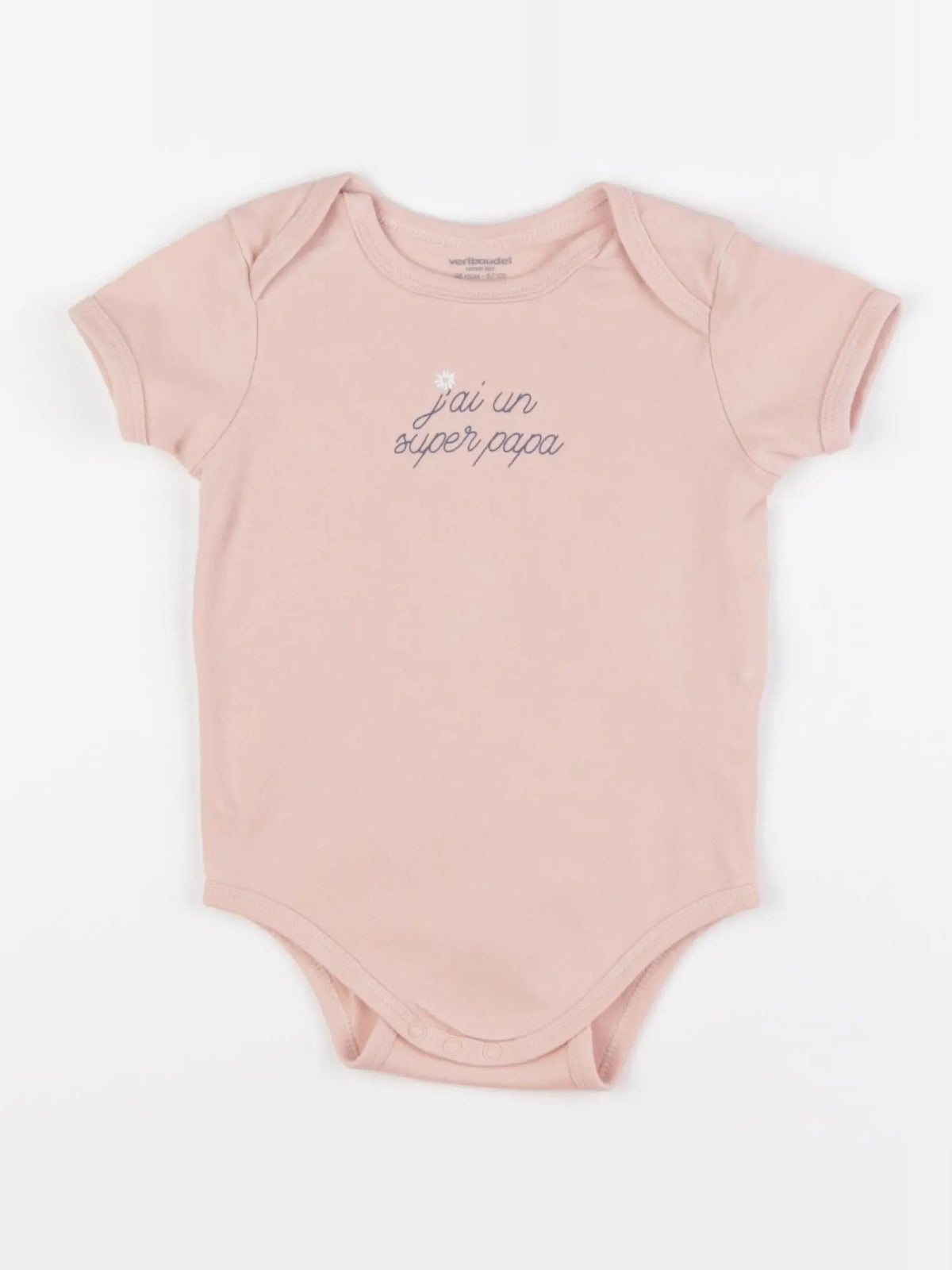 Vertbaudet - body rose - 36 mois