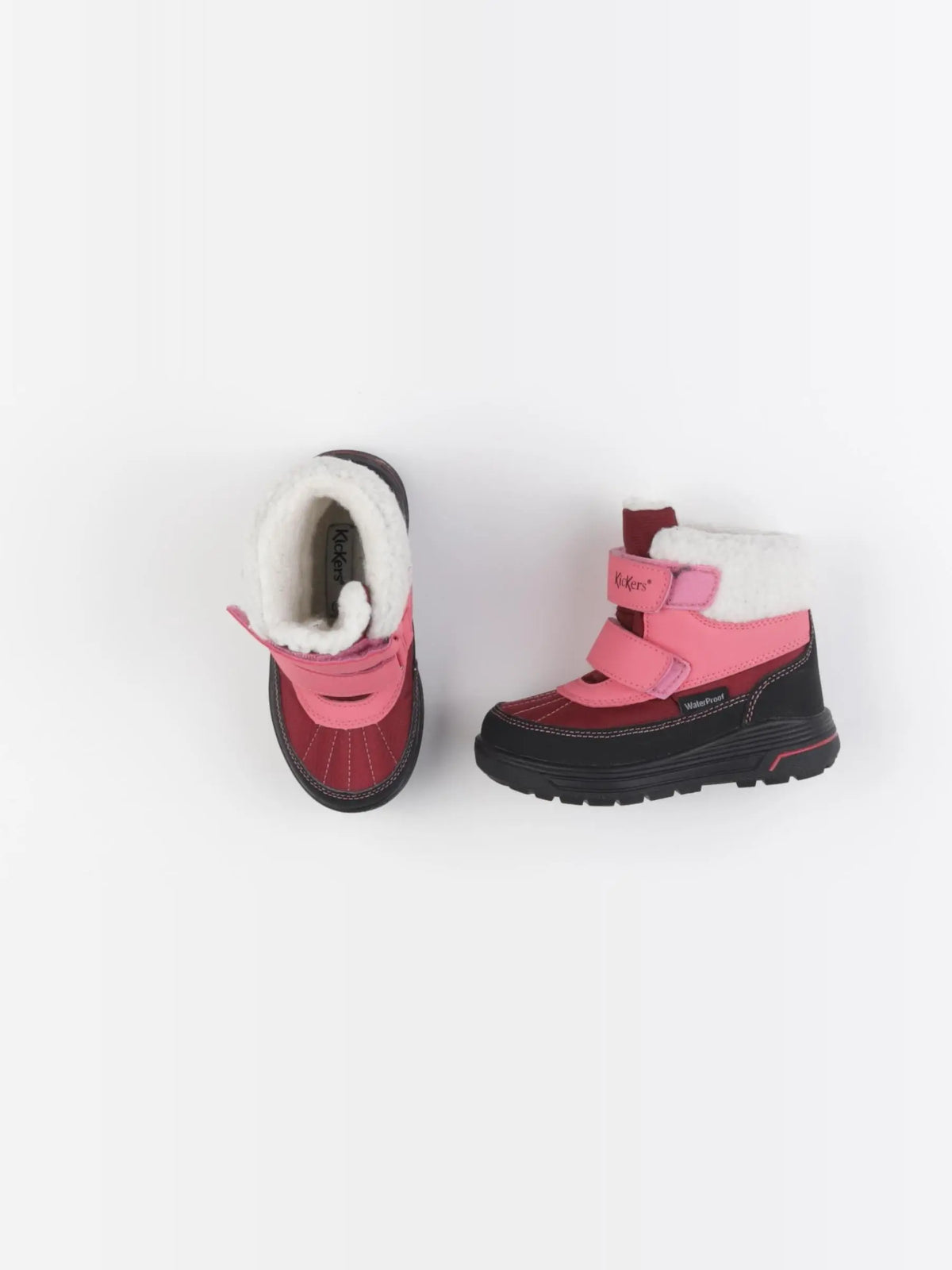 Kickers - bottes rose - pointure 25