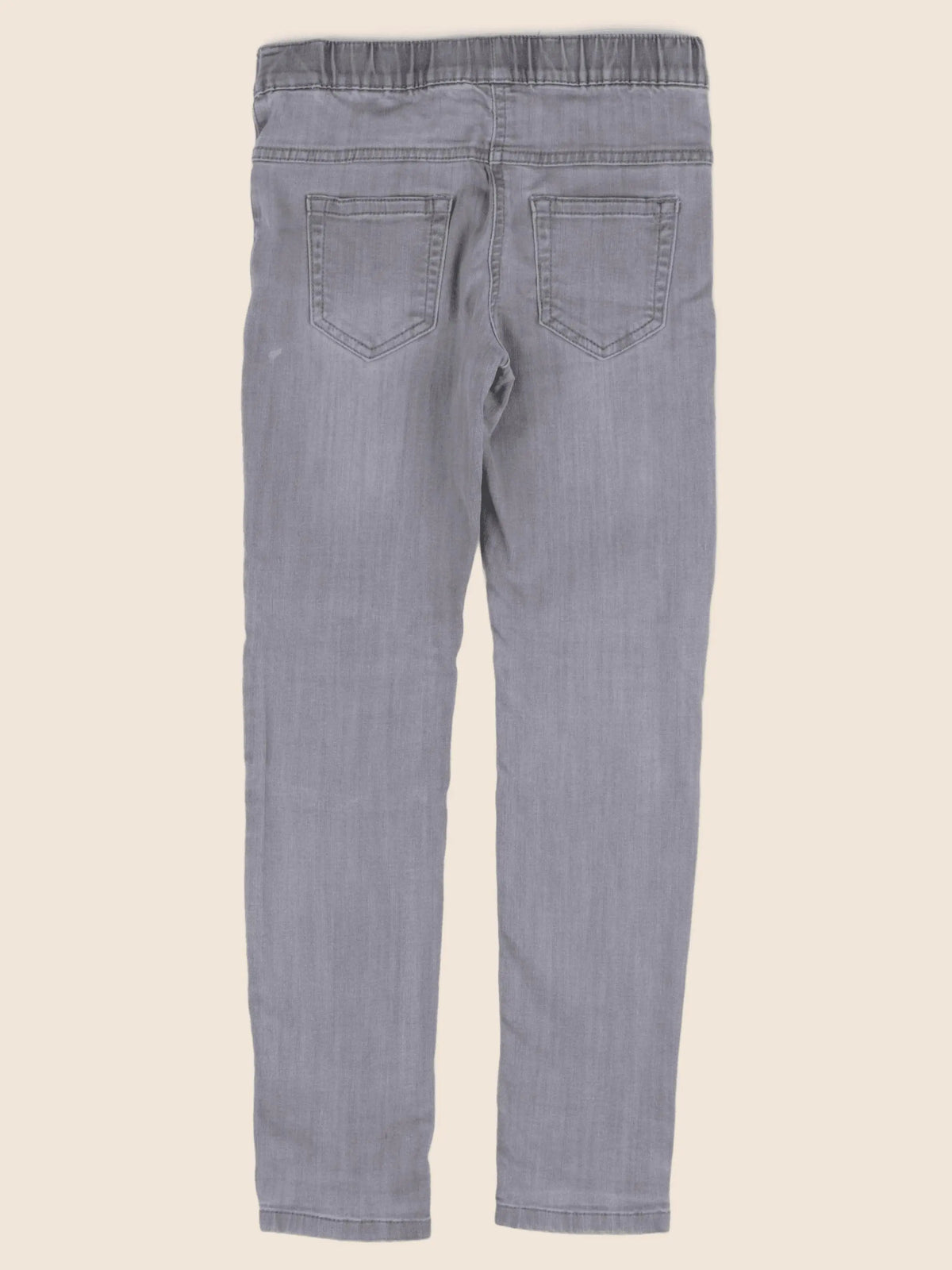 Vertbaudet - jegging gris - 9 ans
