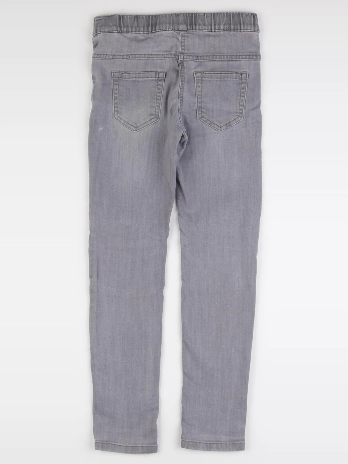 Vertbaudet - jegging gris - 9 ans