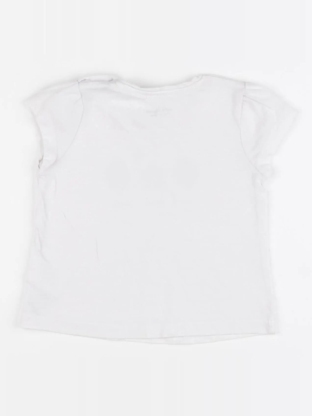 Vertbaudet - tee-shirt blanc - 6 mois