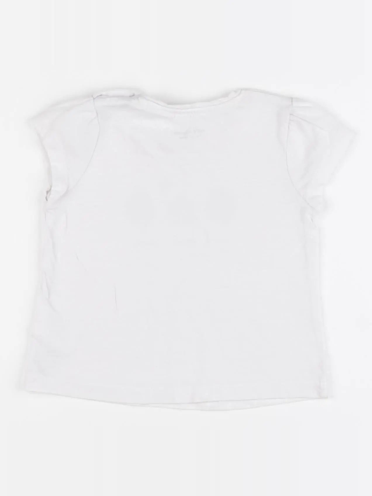 Vertbaudet - tee-shirt blanc - 6 mois