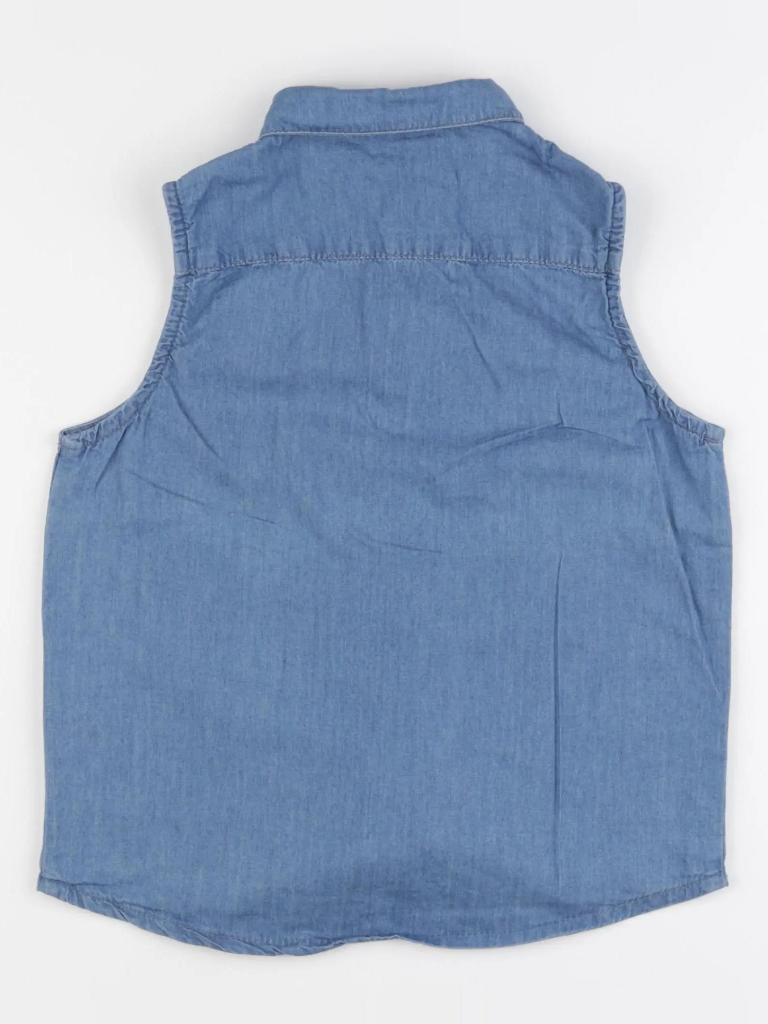 Monoprix - blouse bleu - 10 ans