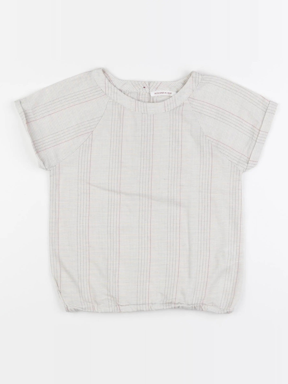 Monoprix - blouse beige - 6 ans