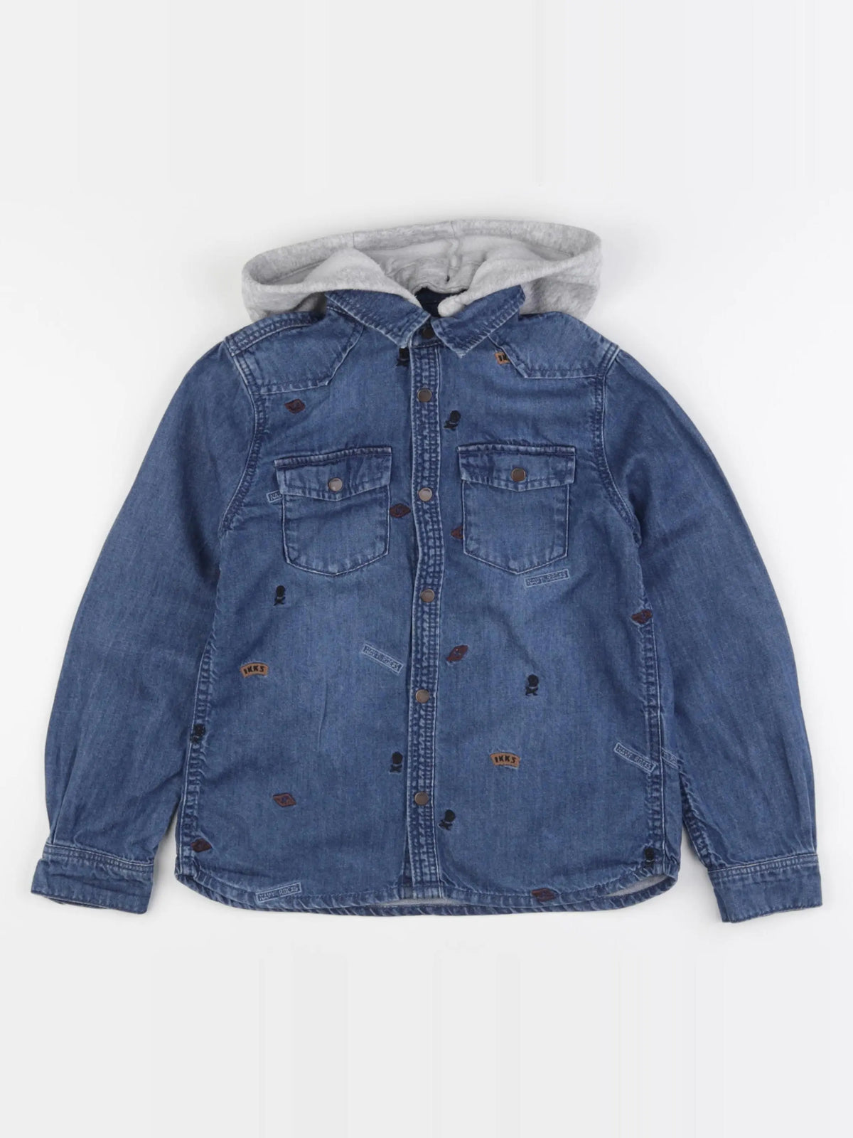 IKKS - chemise bleu - 6 ans
