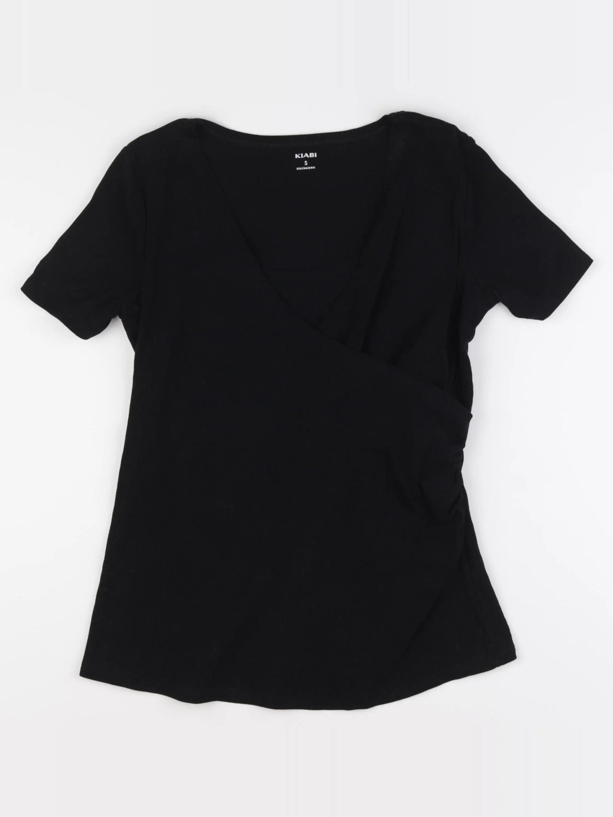 Kiabi - tee-shirt grossesse noir - 36