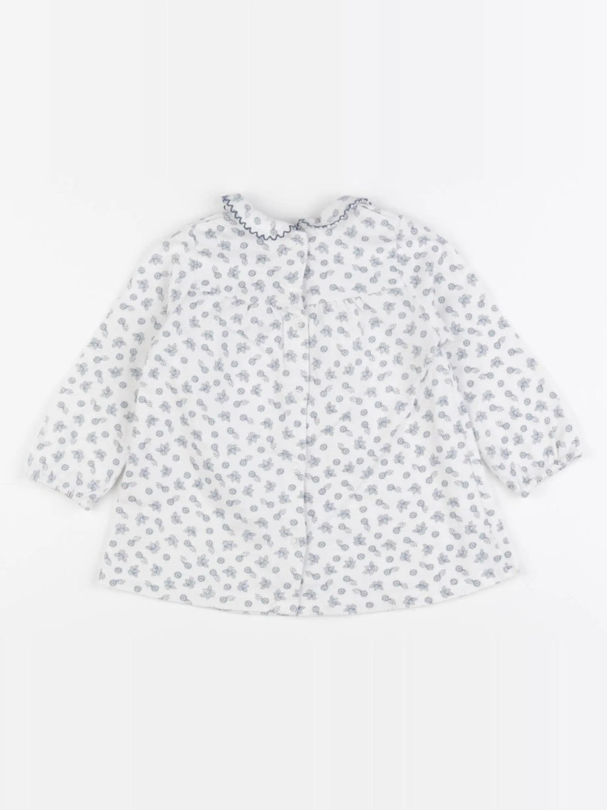 Cyrillus - tee-shirt bleu - 12 mois