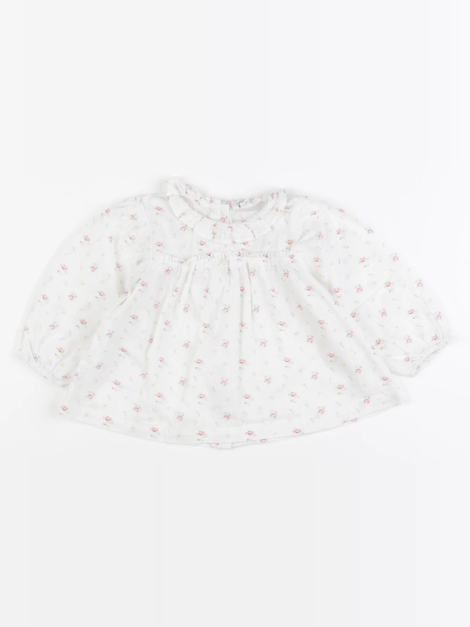 Tartine & Chocolat - blouse blanc - 1 an