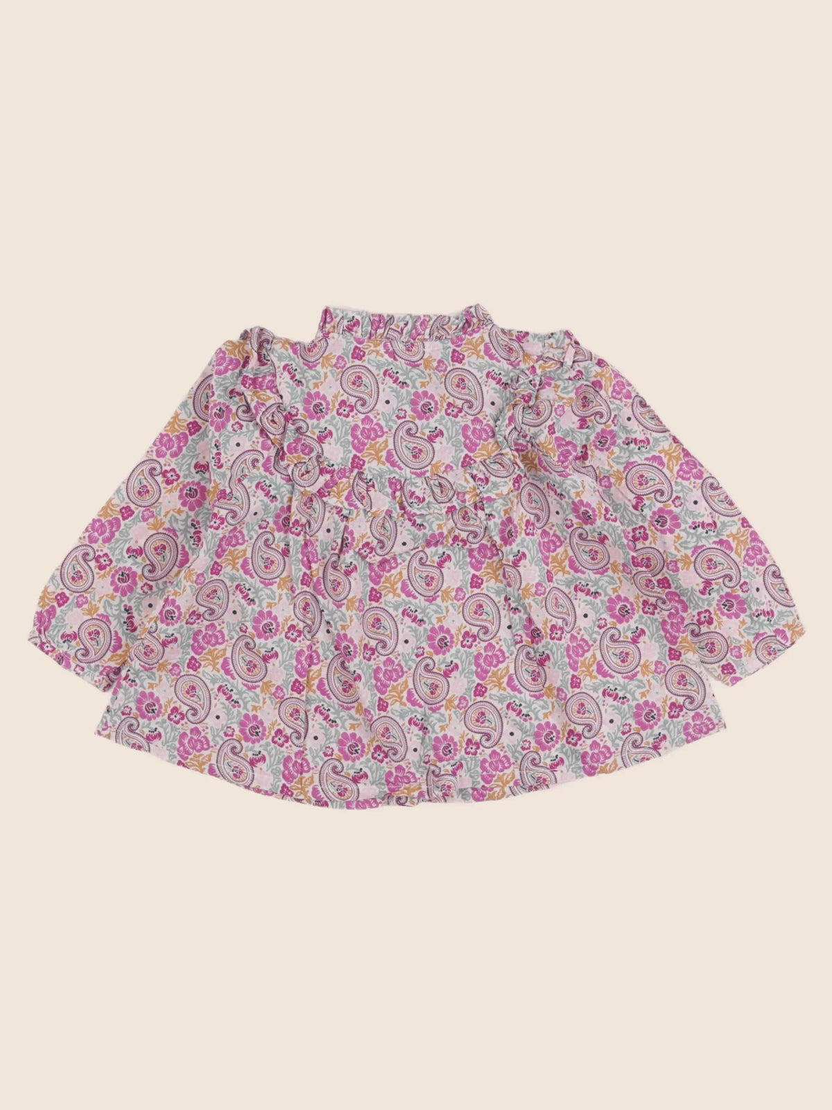 Boutchou - blouse multicolore - 12 mois