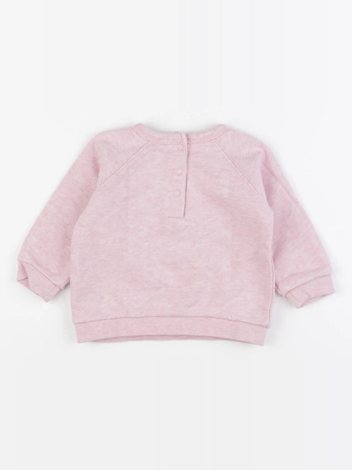 Cyrillus - sweat rose - 9 mois