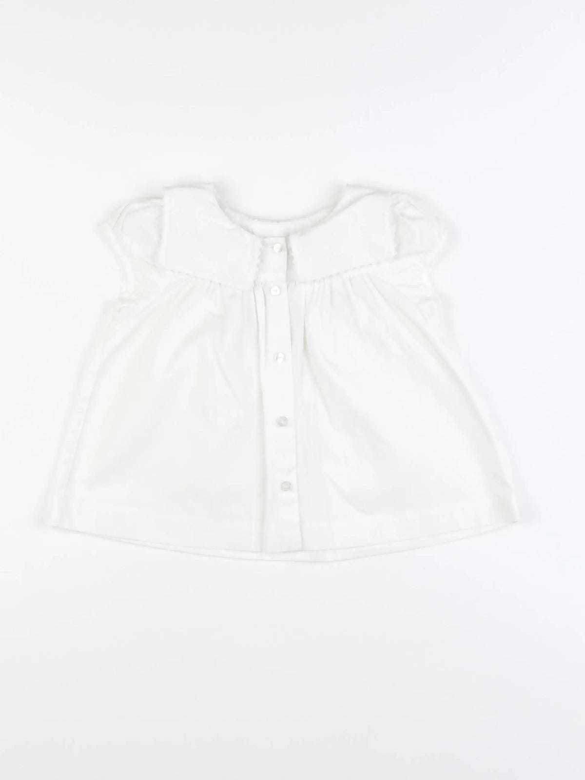 Jacadi - blouse blanc - 24 mois