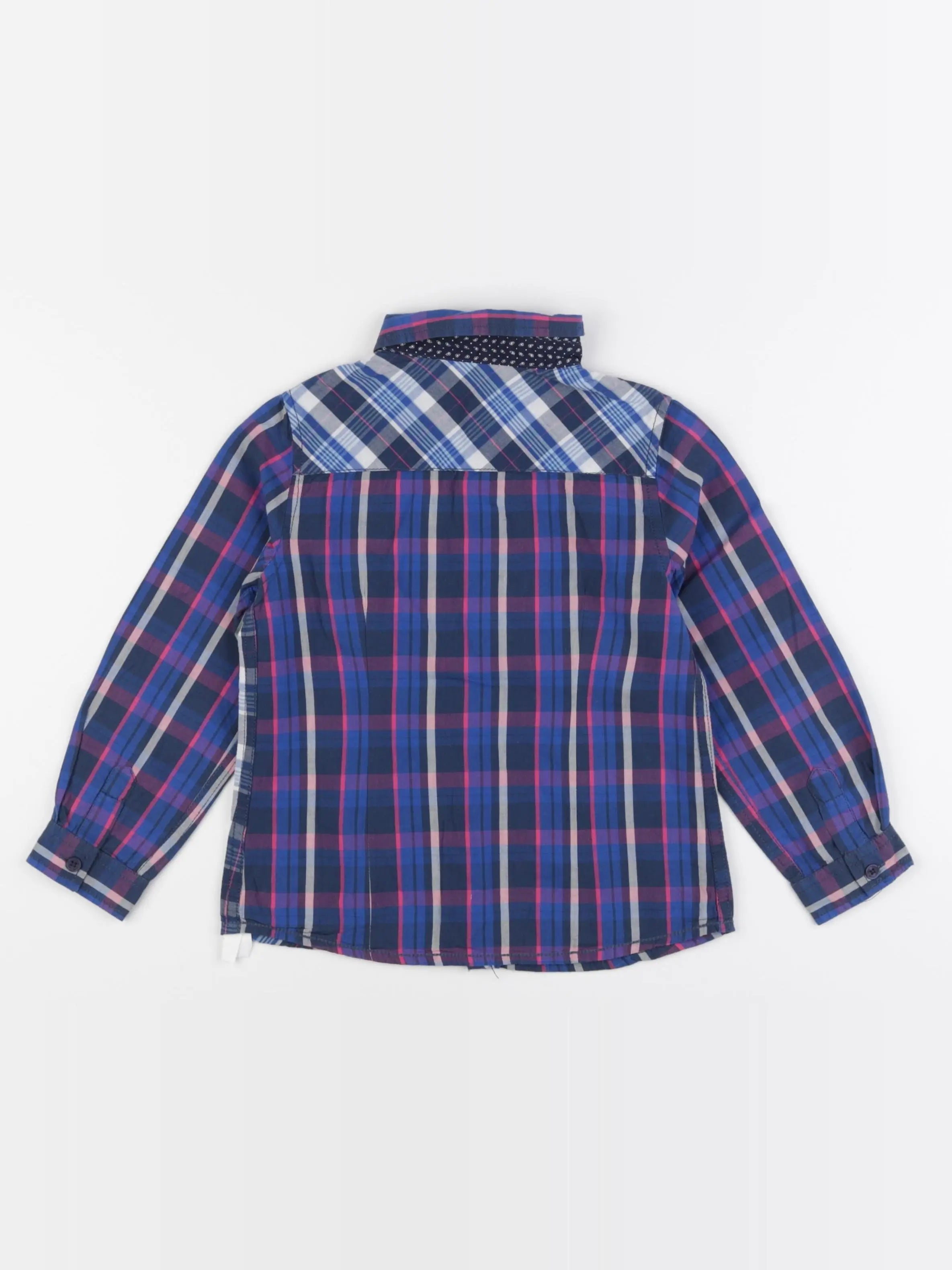 Boutchou - chemise bleu - 4 ans