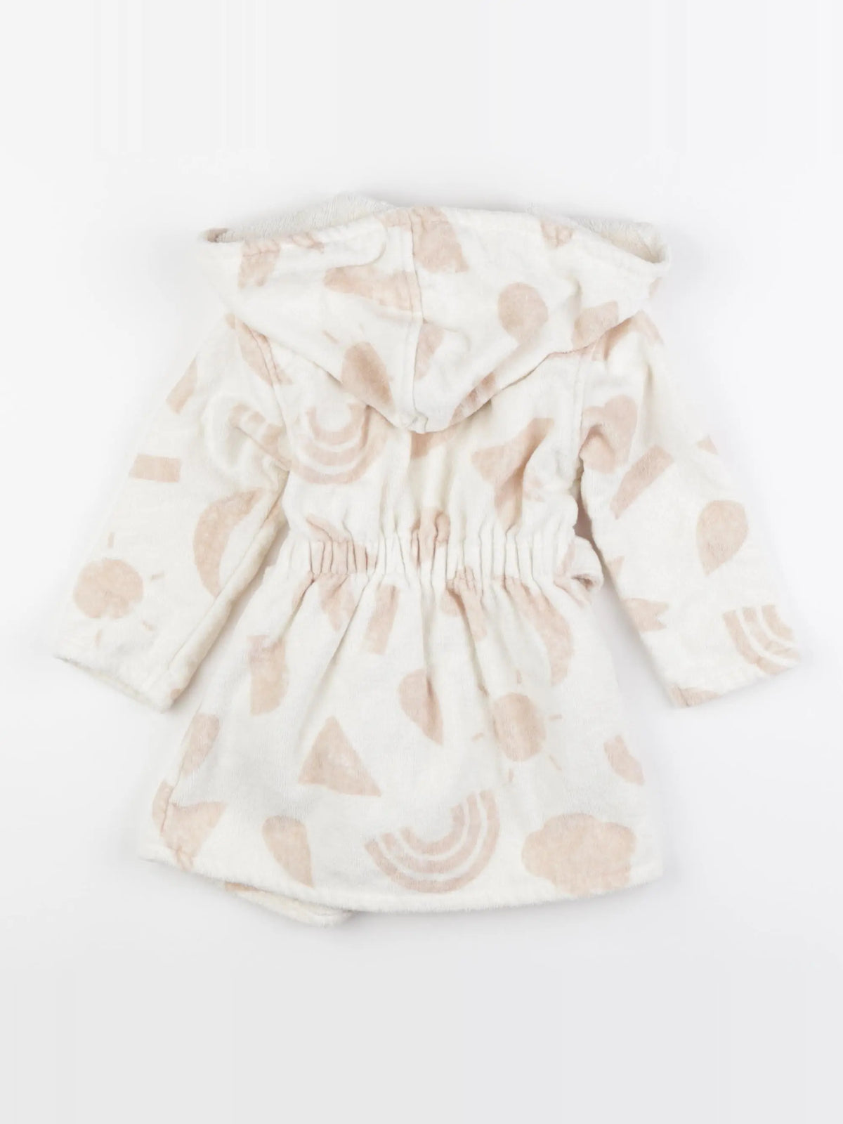 Vertbaudet - robe de chambre beige - 18 mois