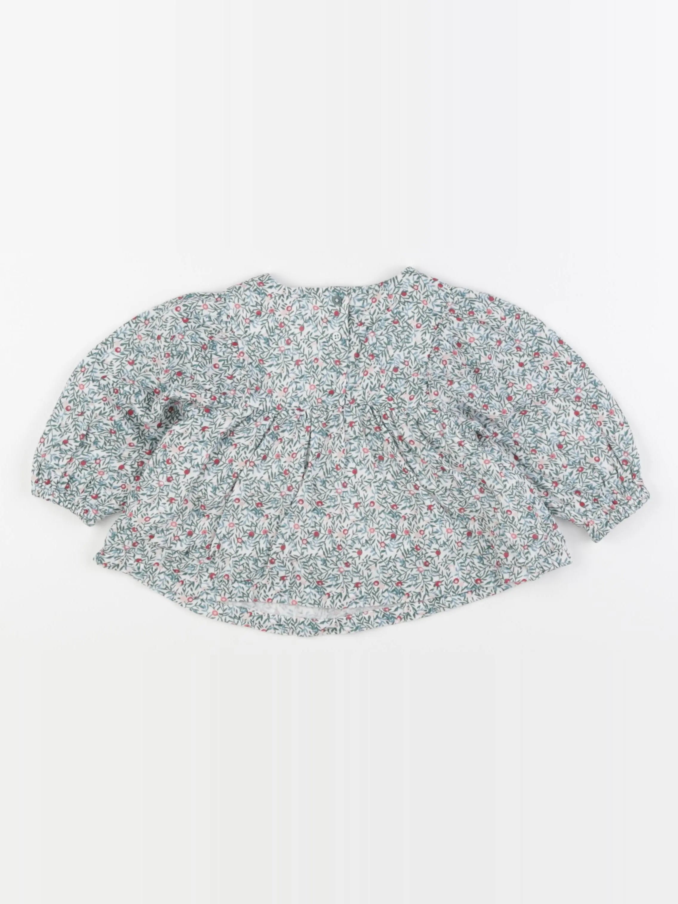 Vertbaudet - blouse multicolore - 18 mois
