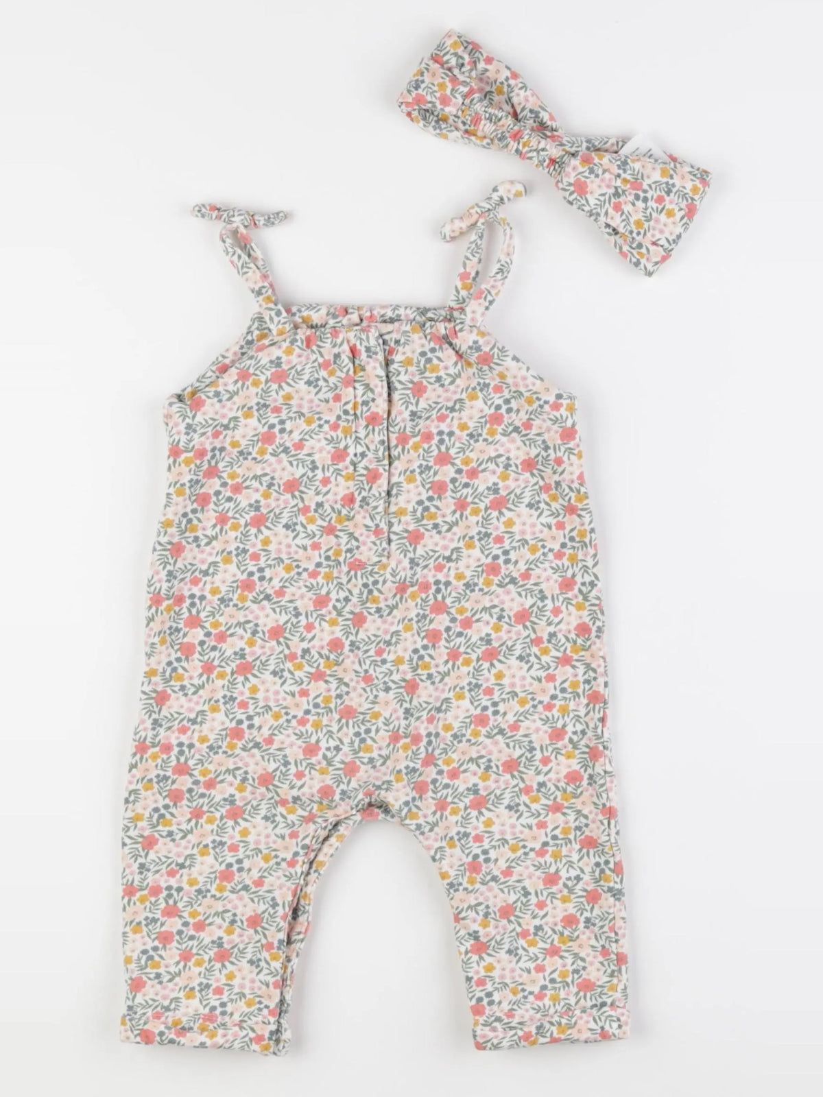 Vertbaudet - ensemble multicolore - 9 mois