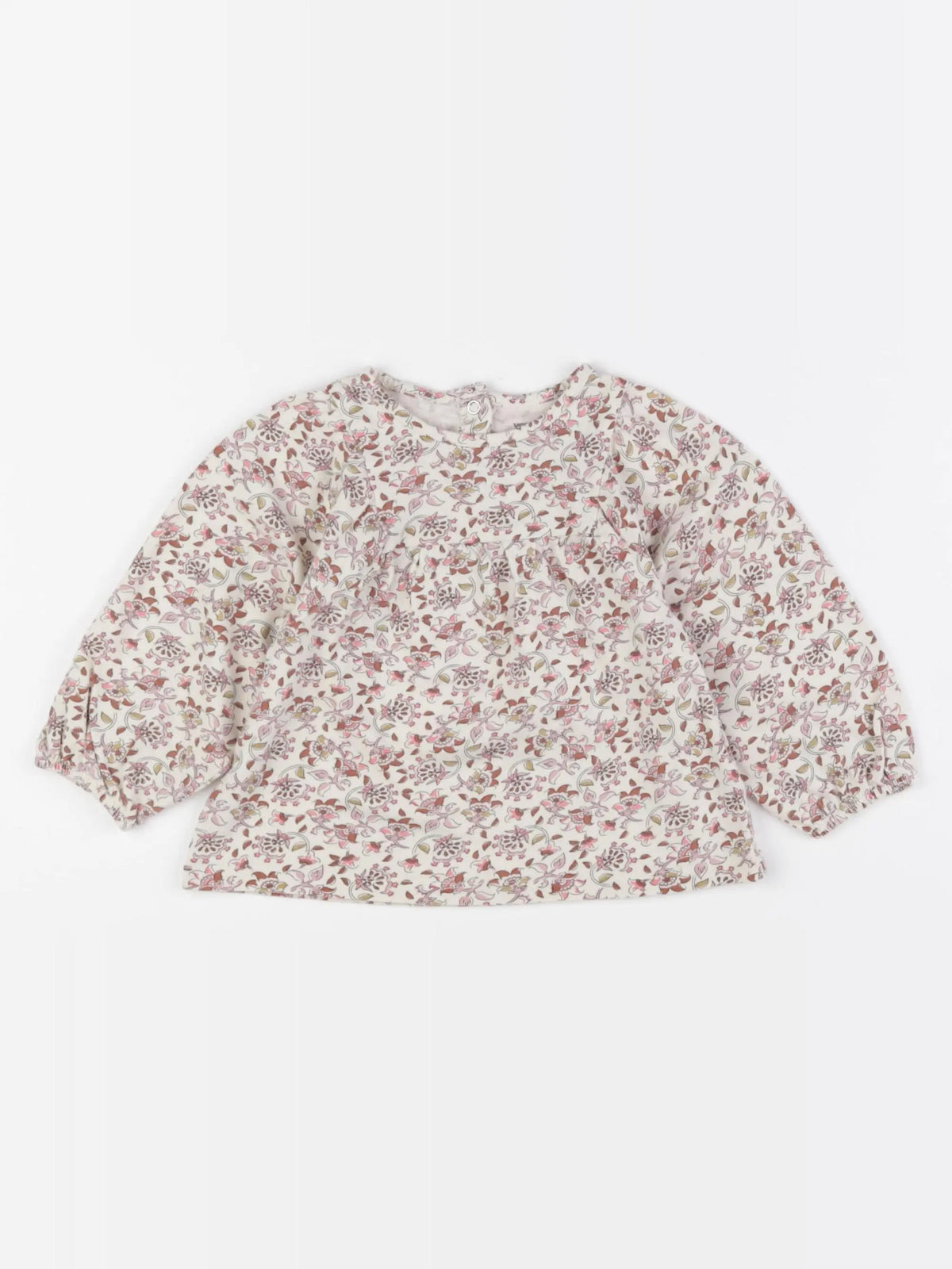 Vertbaudet - tee-shirt multicolore - 18 mois