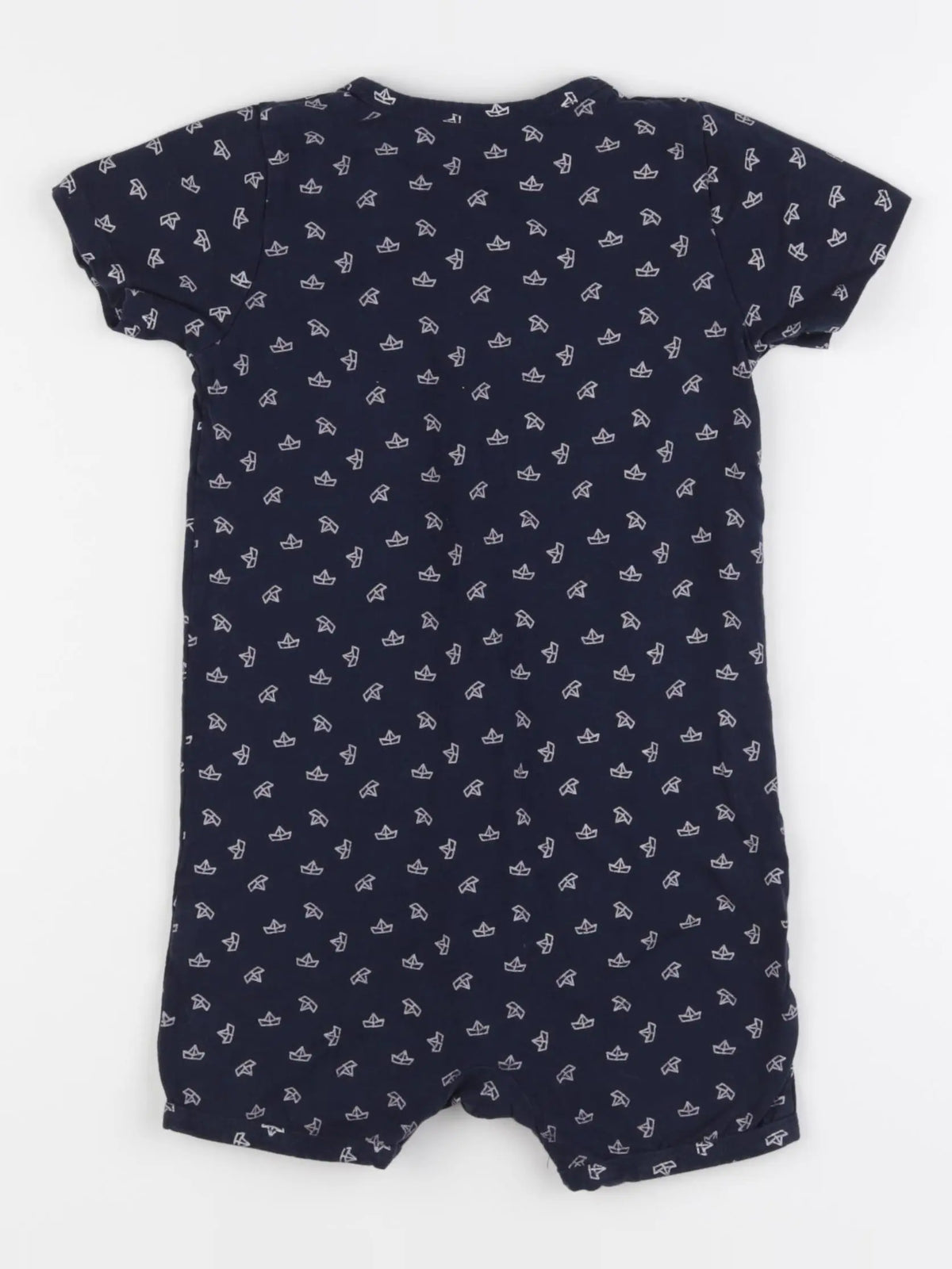 Vertbaudet - pyjama coton bleu - 36 mois