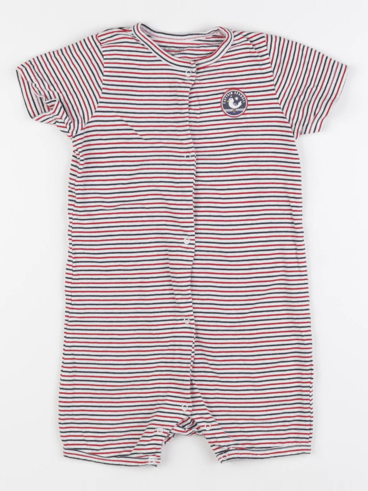Vertbaudet - pyjama coton rouge - 36 mois