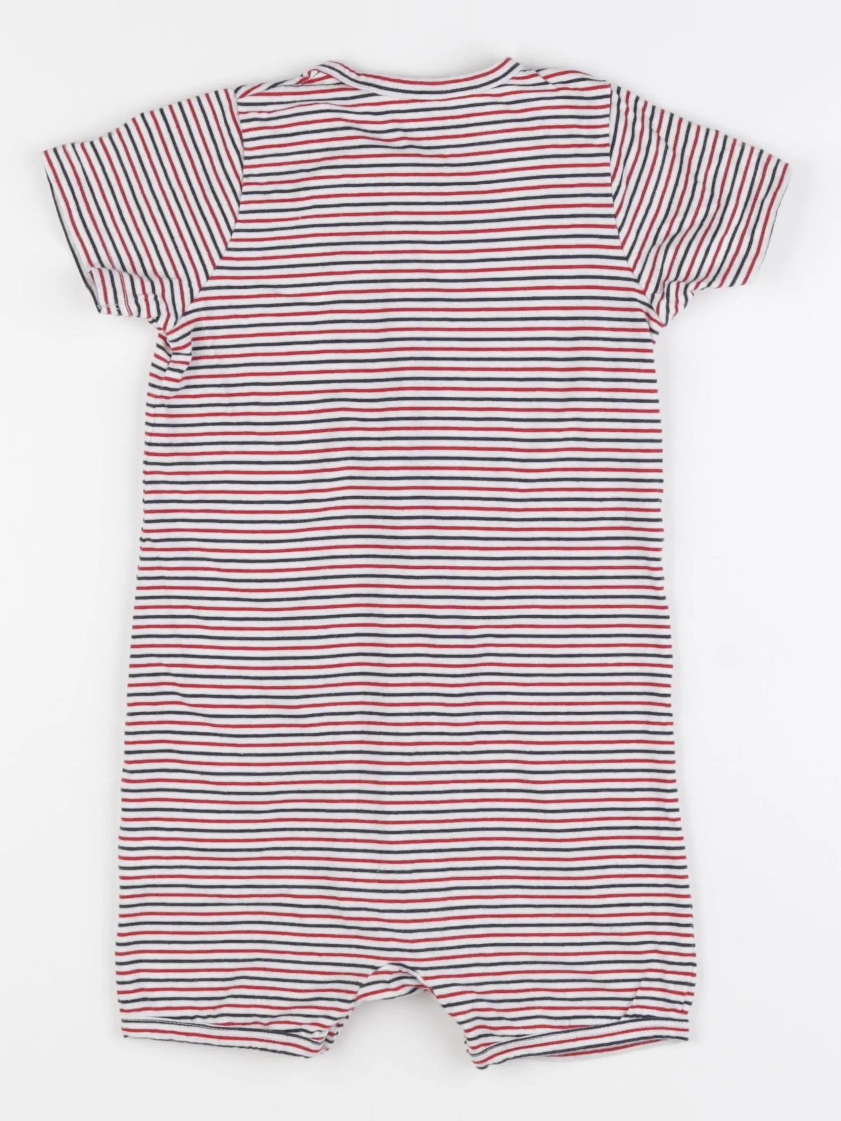 Vertbaudet - pyjama coton rouge - 36 mois