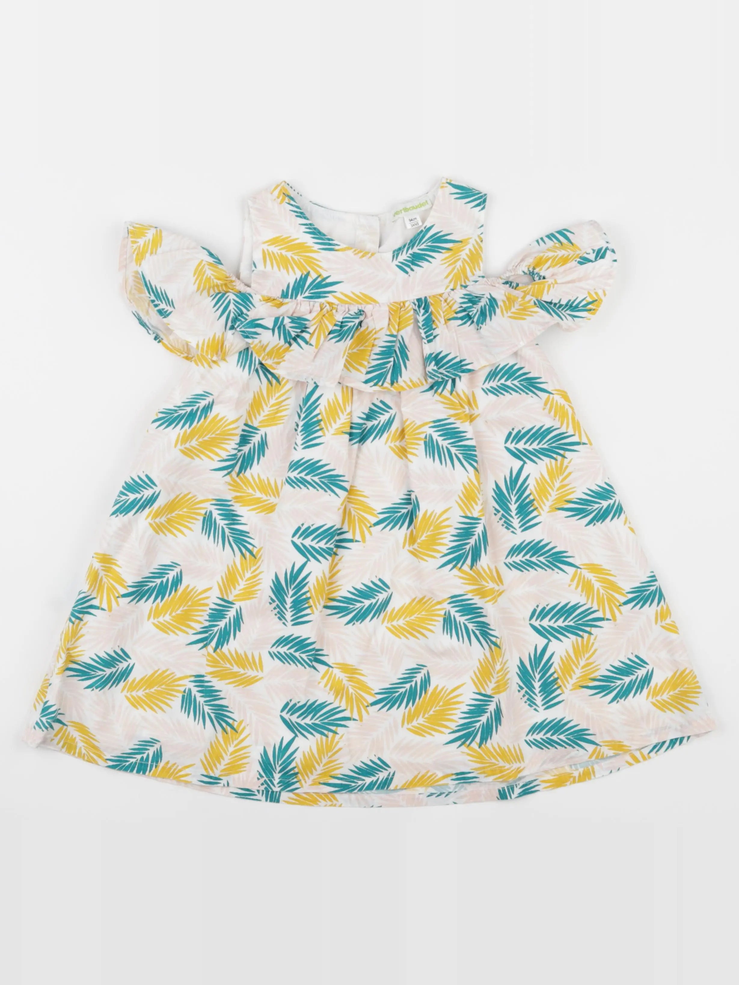 Vertbaudet - robe rose - 3 ans