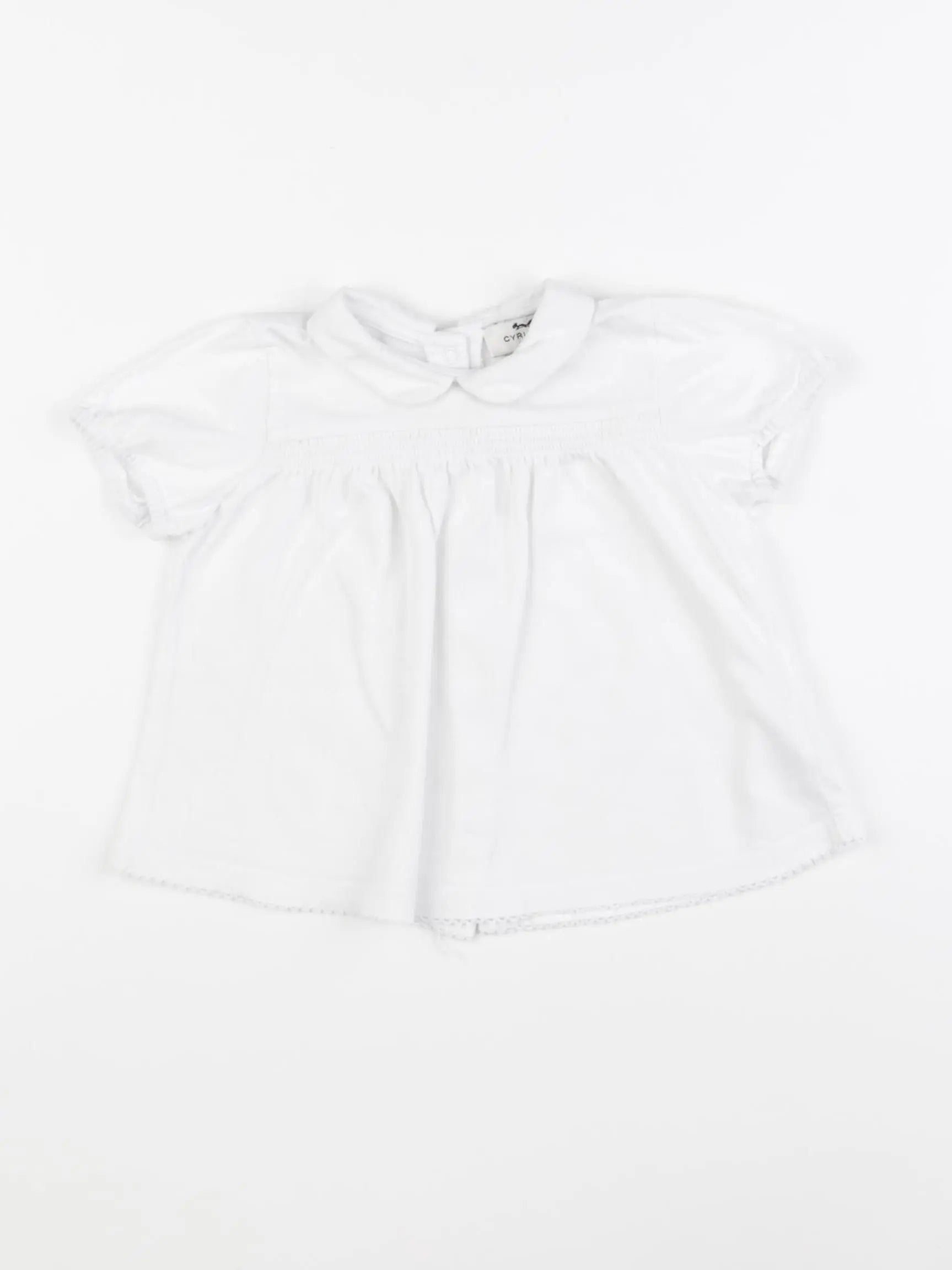 Cyrillus - tee-shirt blanc - 24 mois