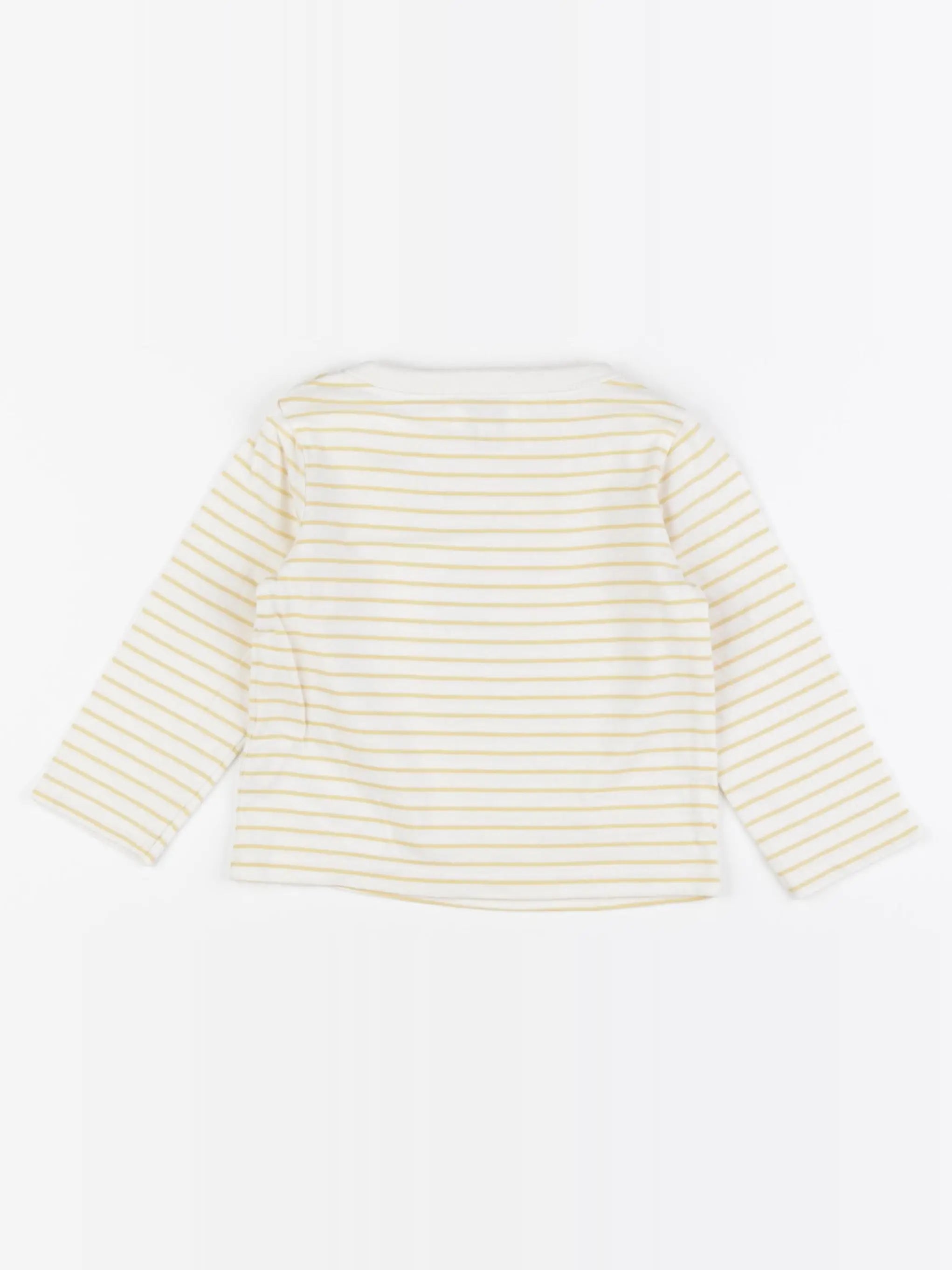 Cyrillus - tee-shirt jaune - 24 mois