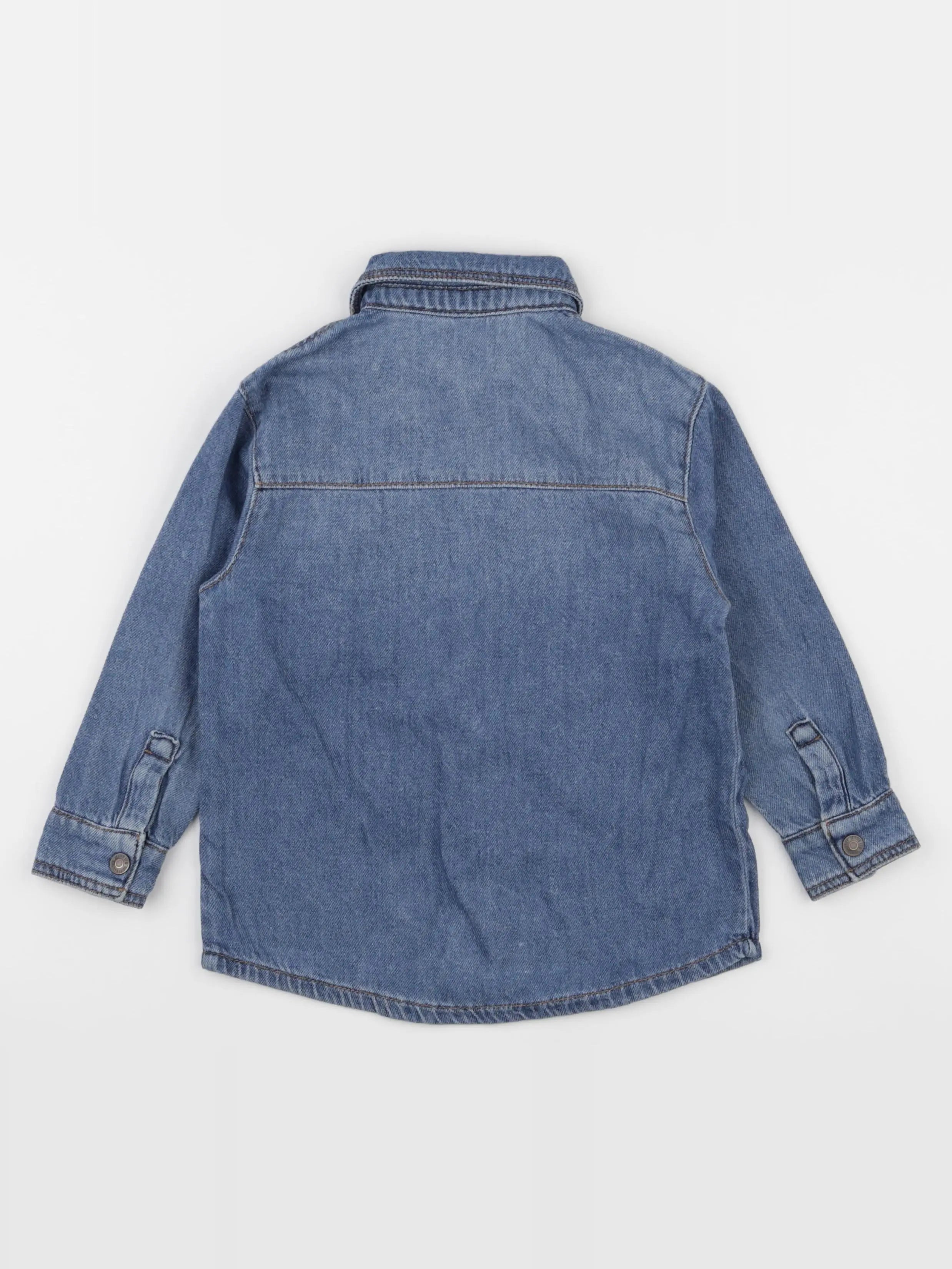 Vertbaudet - chemise bleu - 5 ans