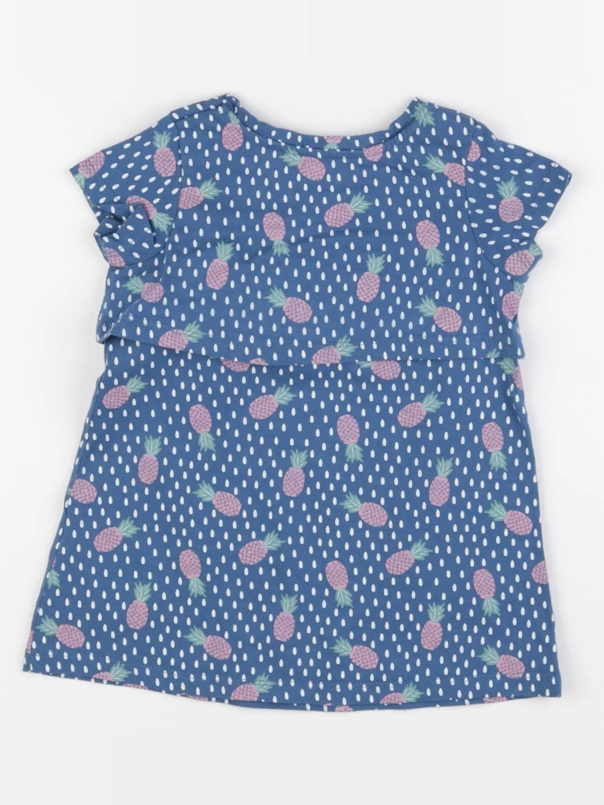 Vertbaudet - robe bleu - 2 ans