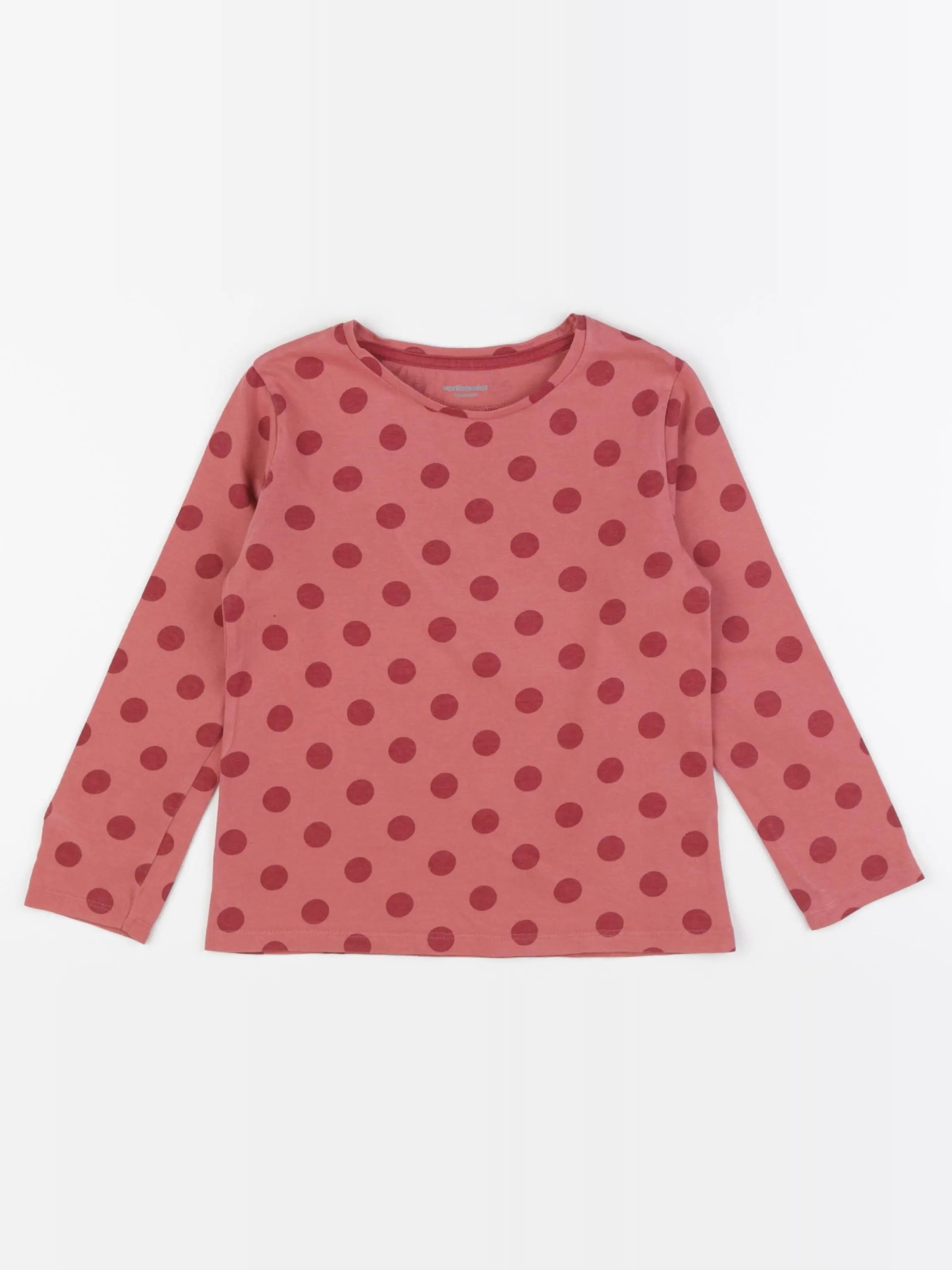 Vertbaudet - tee-shirt rose - 6 ans