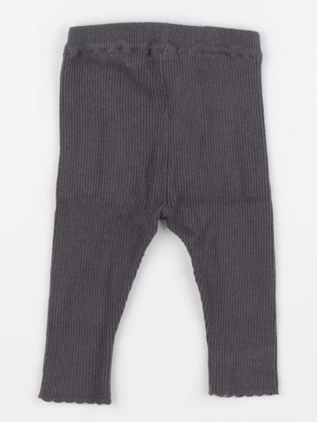 Vertbaudet - legging gris - 9 mois