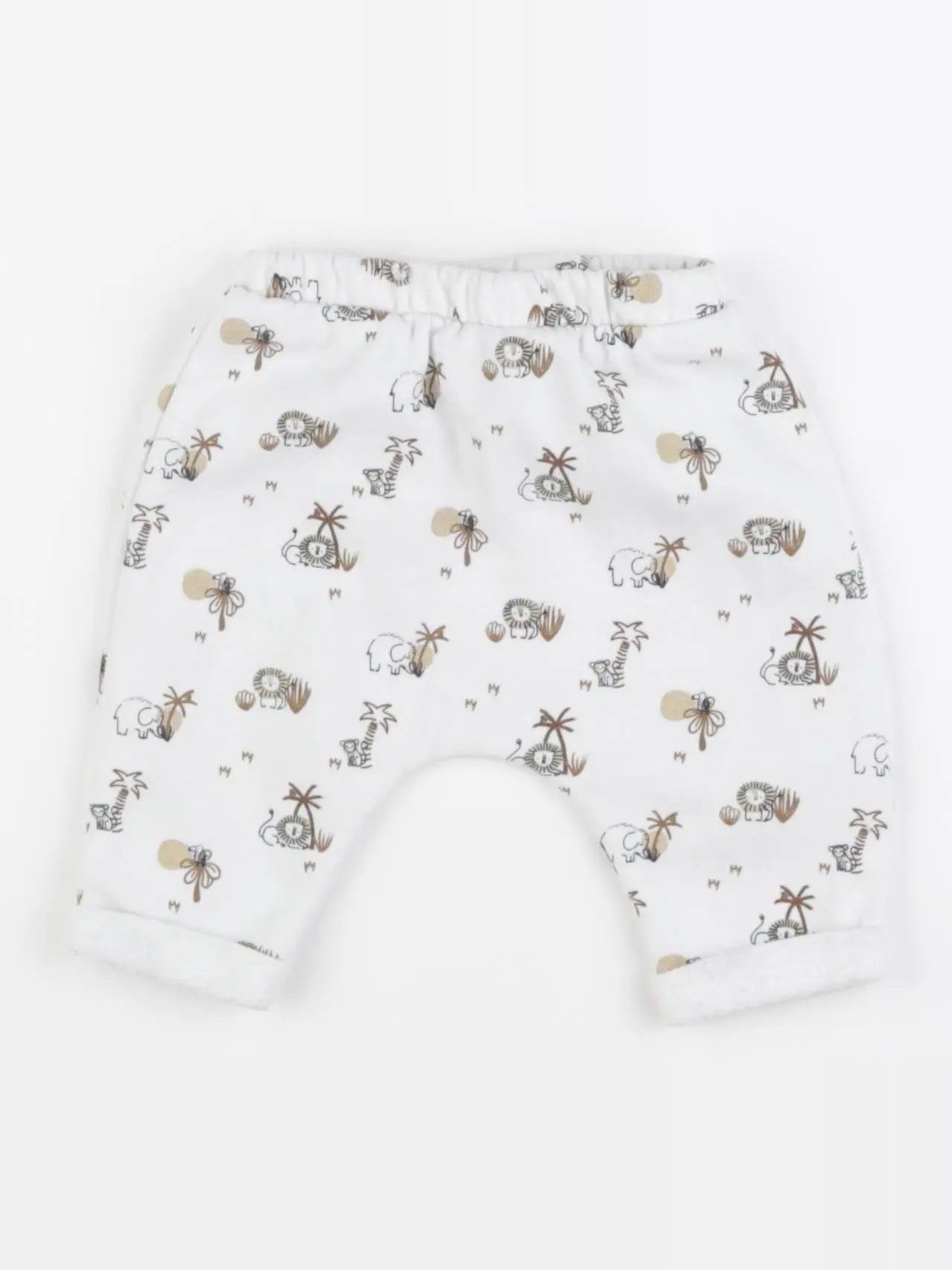 Vertbaudet - sarouel beige - 3 mois