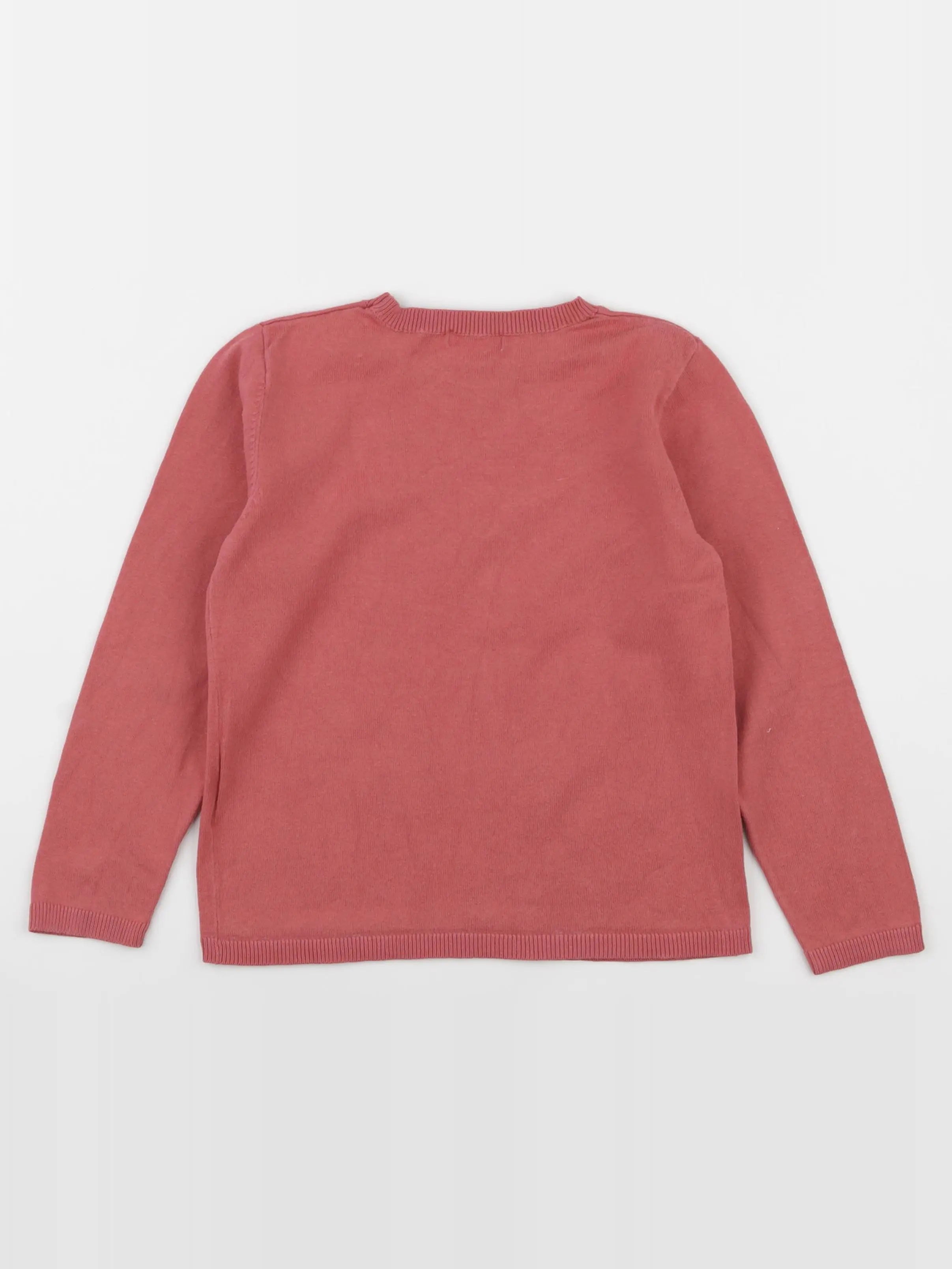 Vertbaudet - pull rose - 6 ans