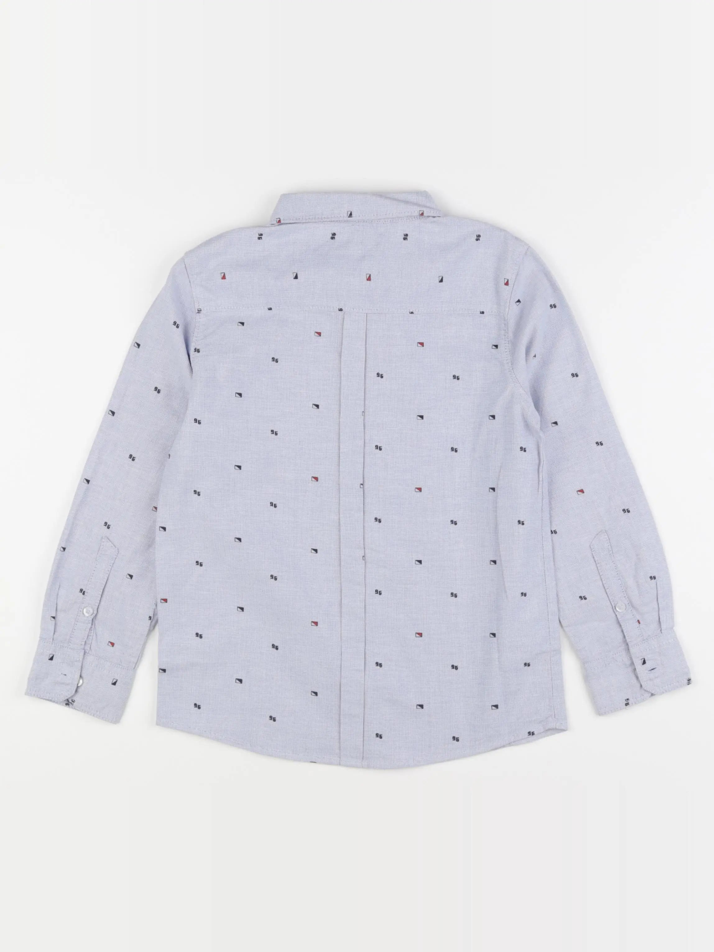 Okaidi - chemise bleu - 6 ans