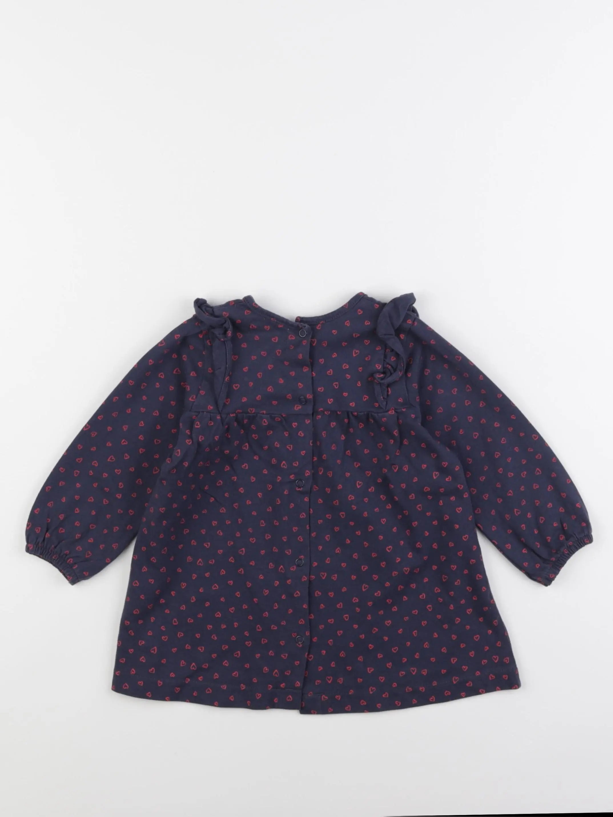 Vertbaudet - robe multicolore - 18 mois