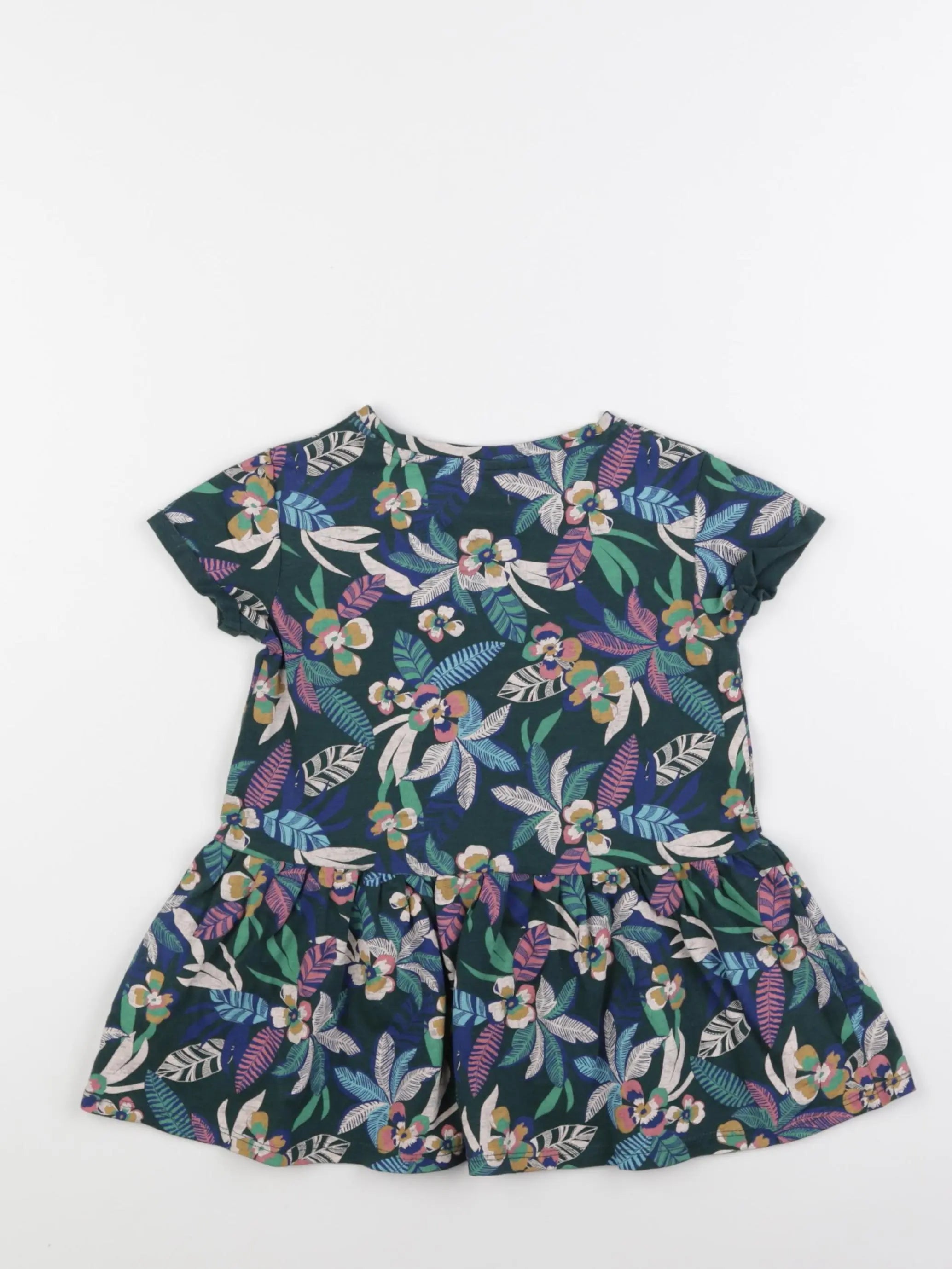 Vertbaudet - robe multicolore - 3 ans