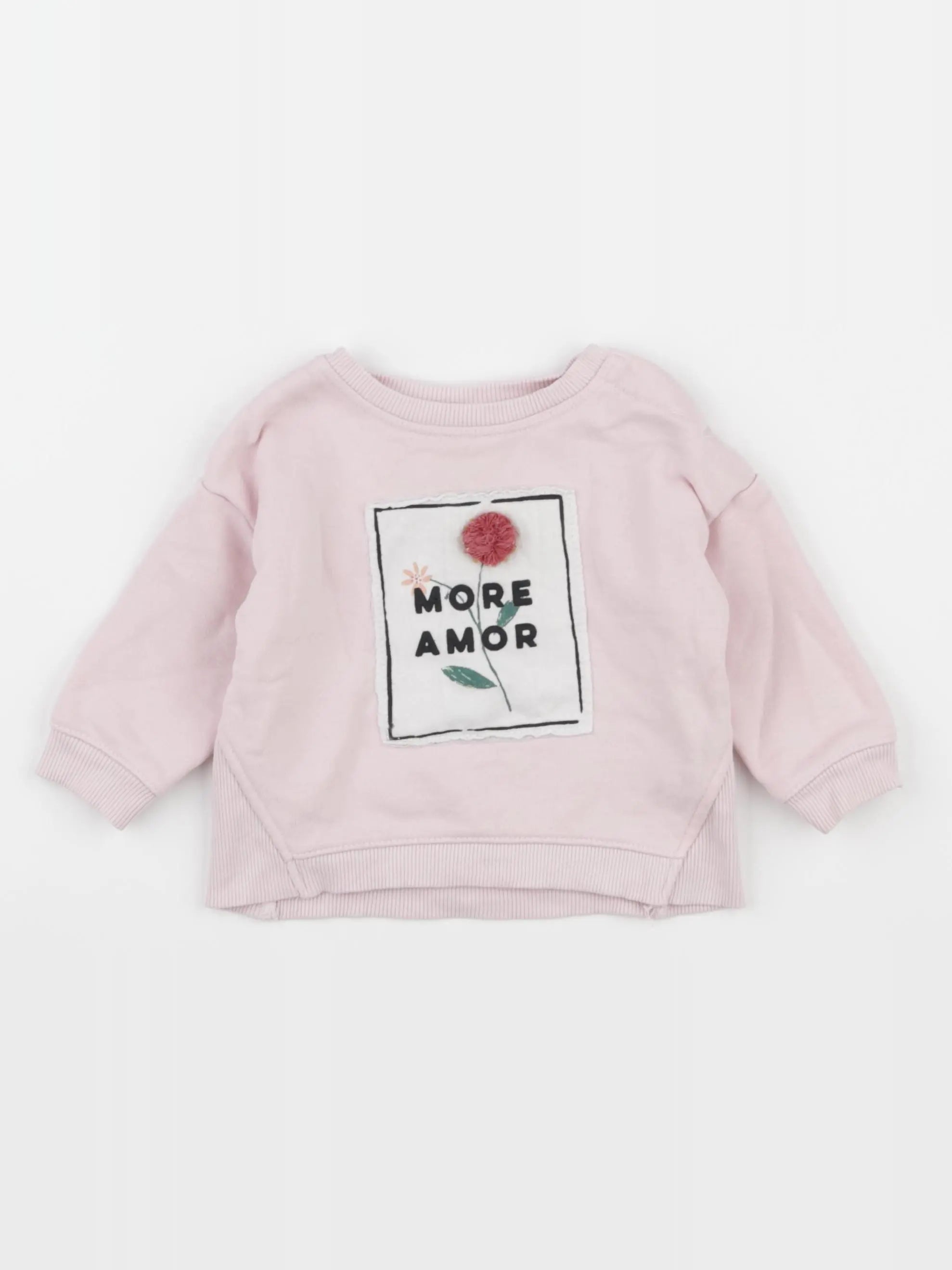 Zara - sweat multicolore - 3/6 mois