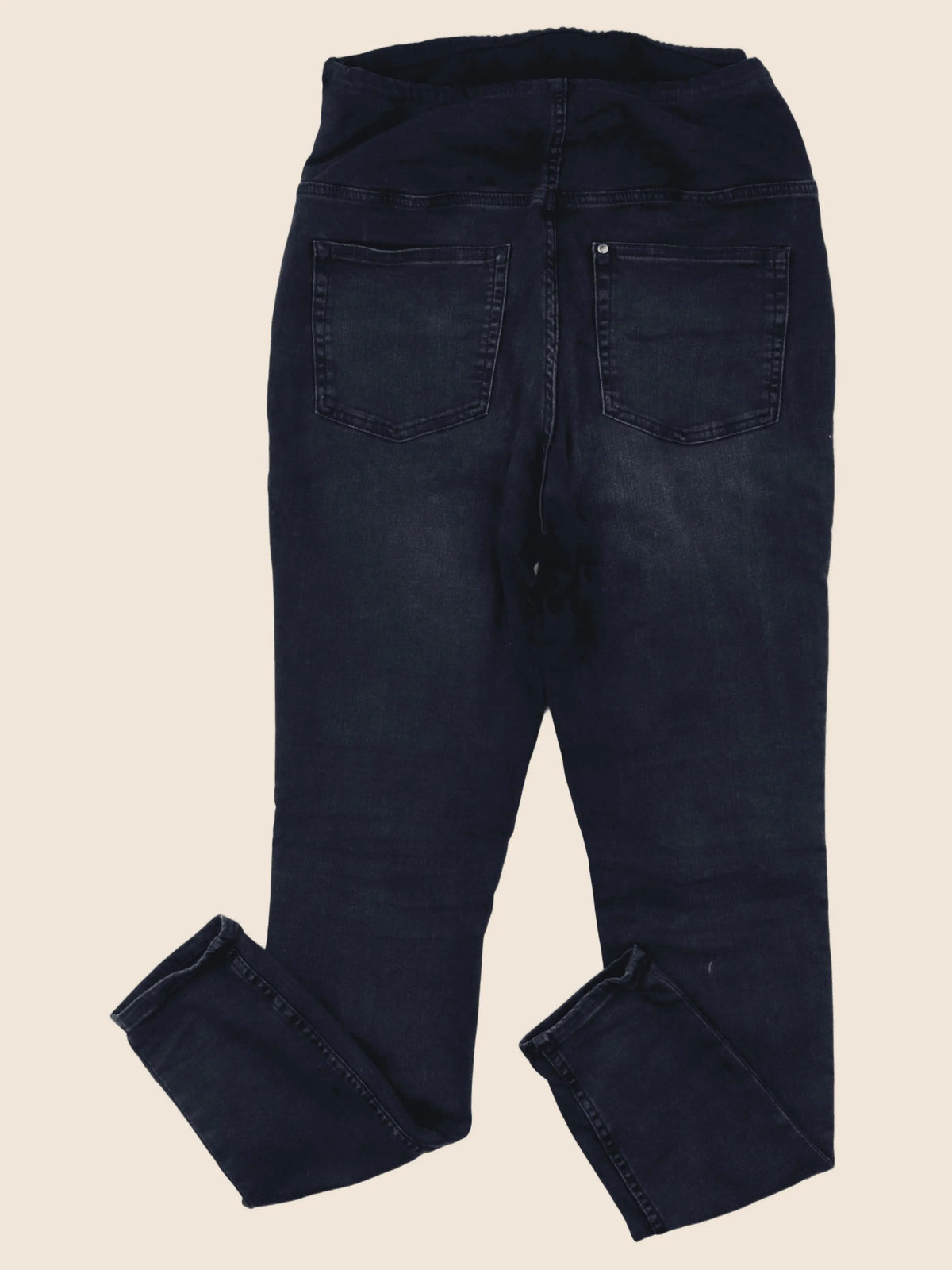 H&M - jean grossesse bleu - m